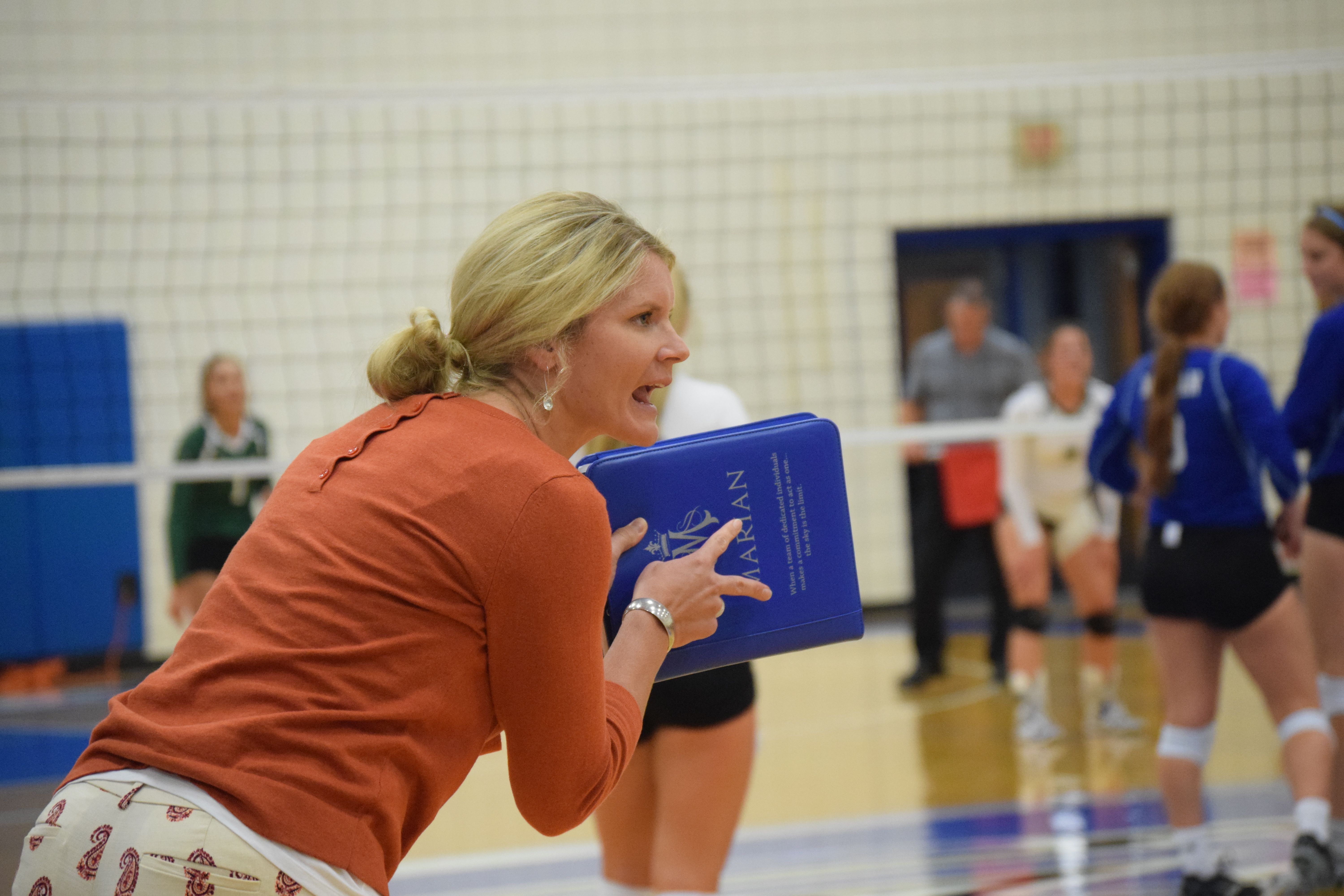 Volleyball team serves up new coach, new players, great season