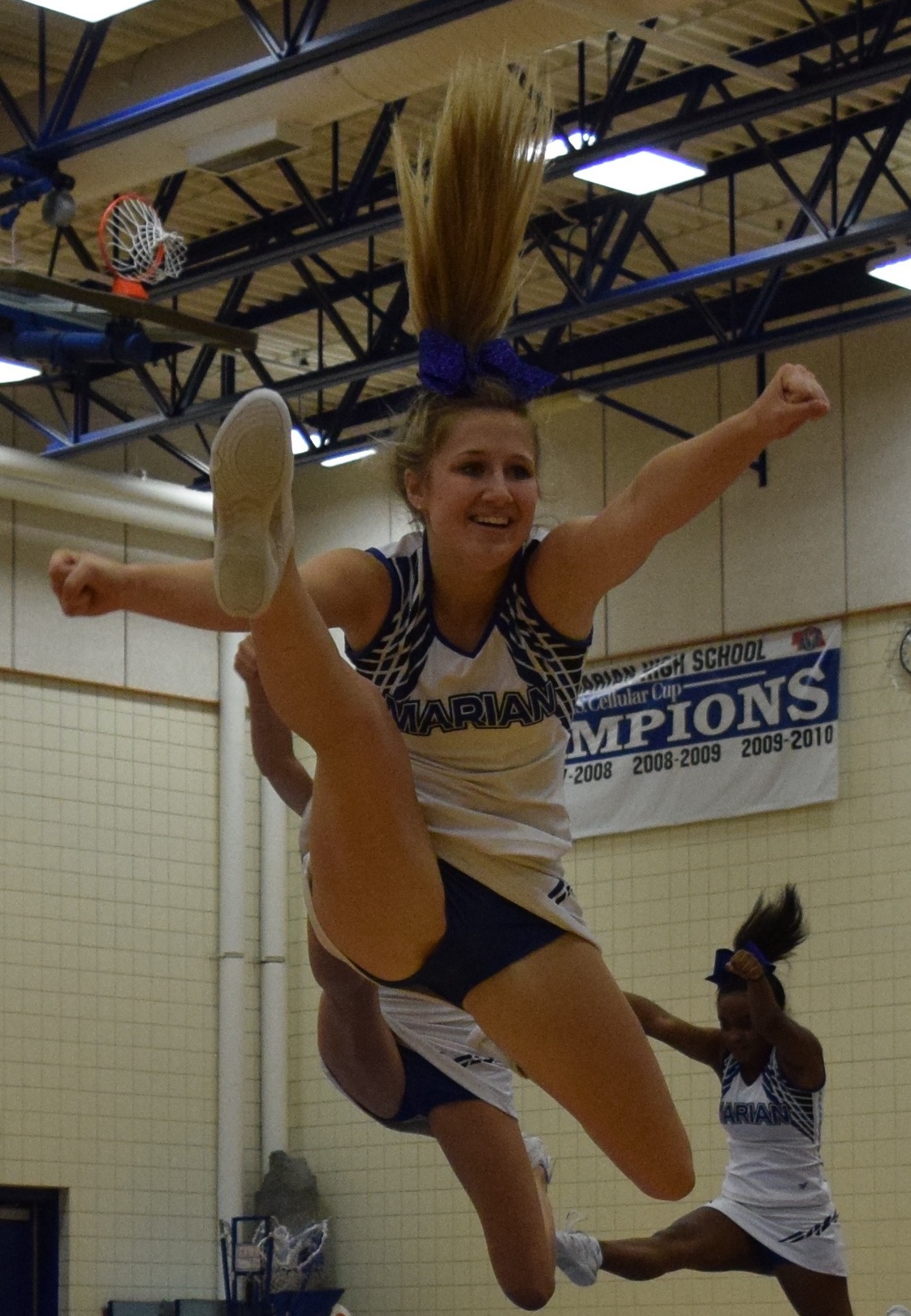 Double trouble: Haley Keenan flips her way into All American success