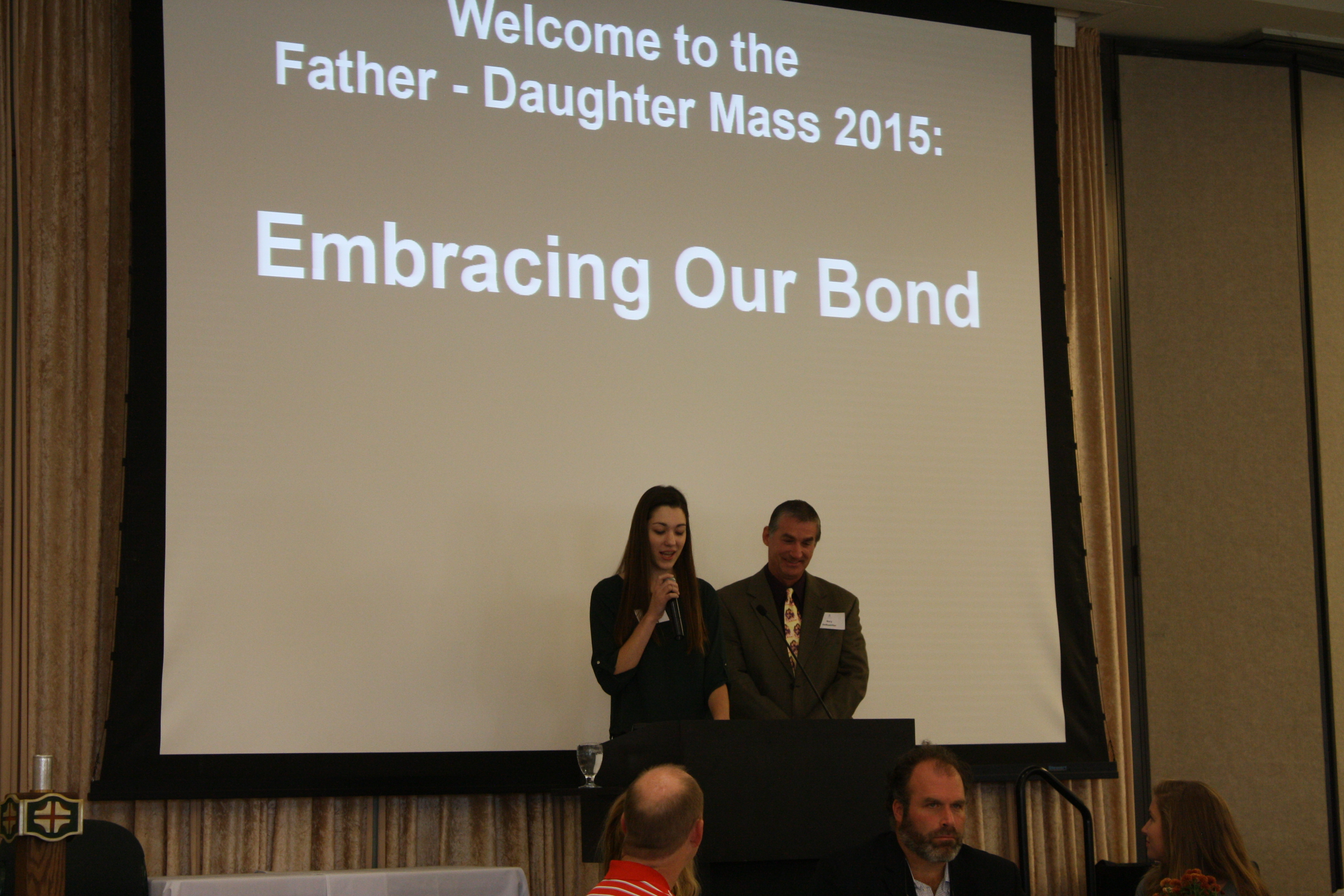 Father-Daughter Mass and breakfast deepens bonds