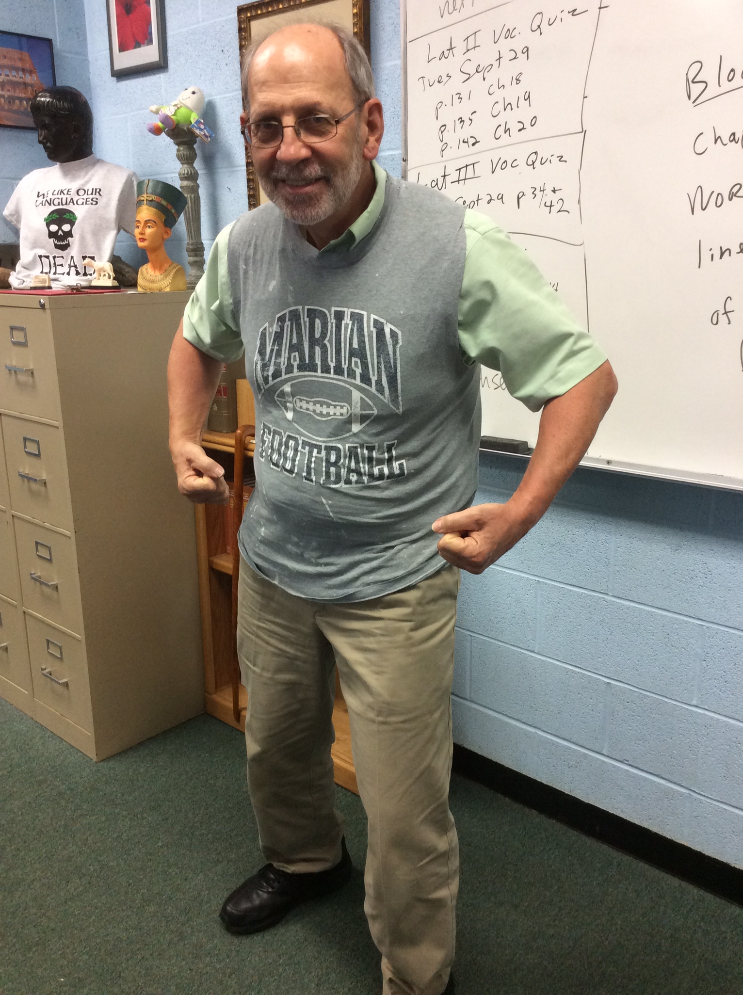 Hut, Hut, Hoax? Marian Football Club’s legacy carried on through satirical t­shirts