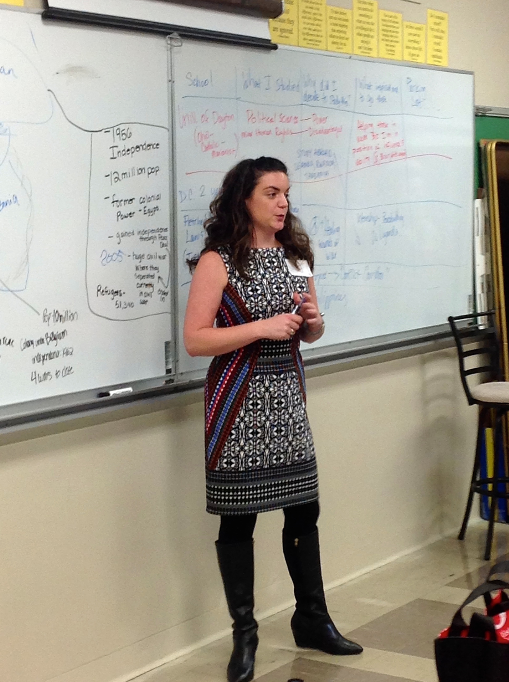 International Issues Guest Speaker Discusses Humanitarian Work in Africa