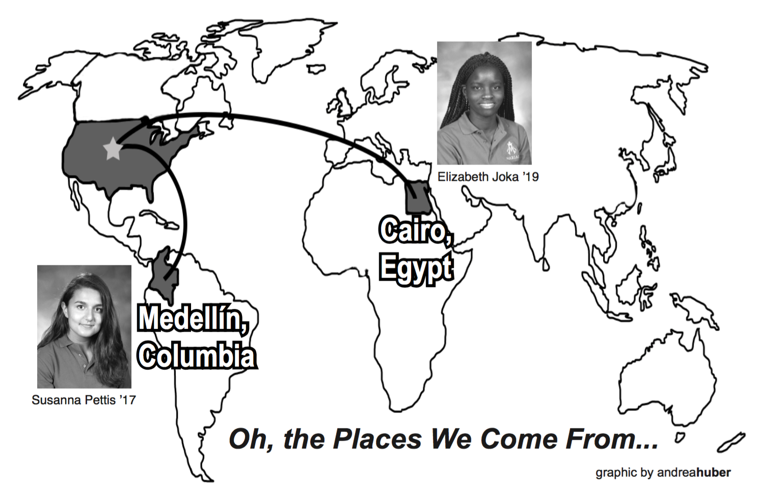 Girls from all backgrounds call halls of Marian home