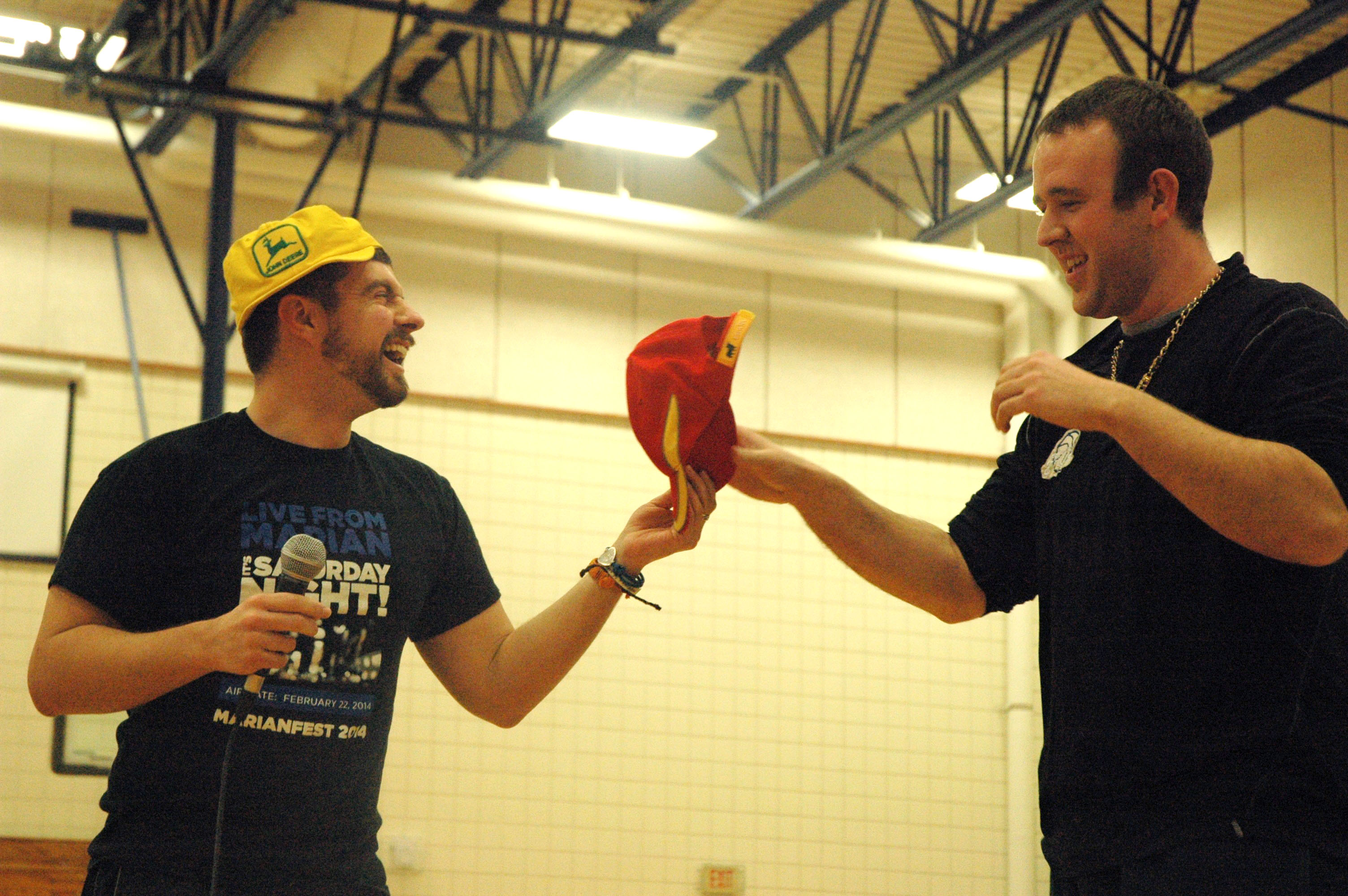 The rap king of Marian, Mr. De Leonardis, is on his last verse