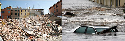Natural disasters around the world hit close to home