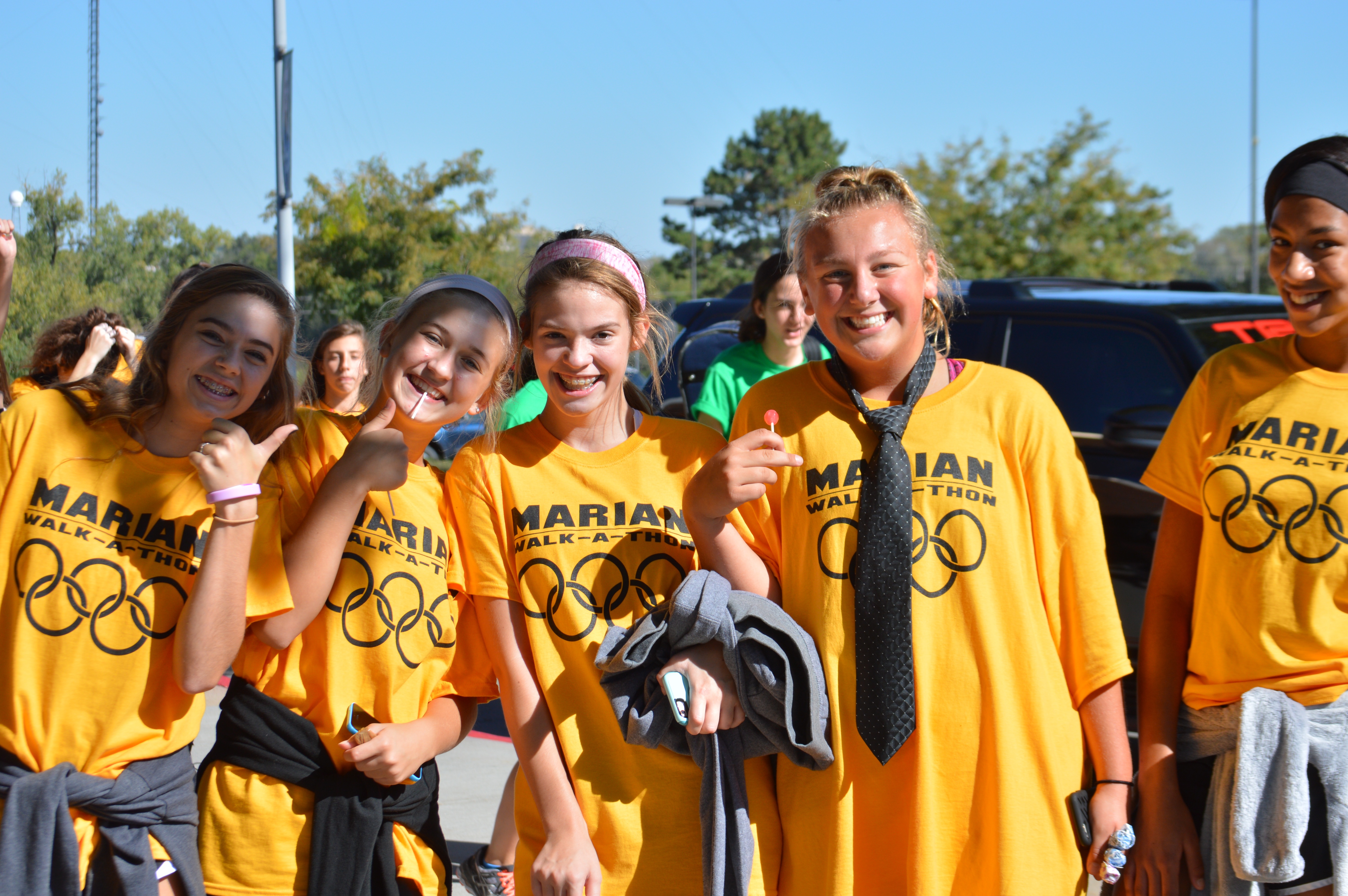 Marian students have big plans after Walk-A-Thon