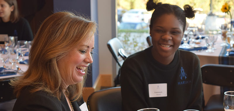 Students give thanks, acknowledgment  to donors at annual Scholarship Breakfast