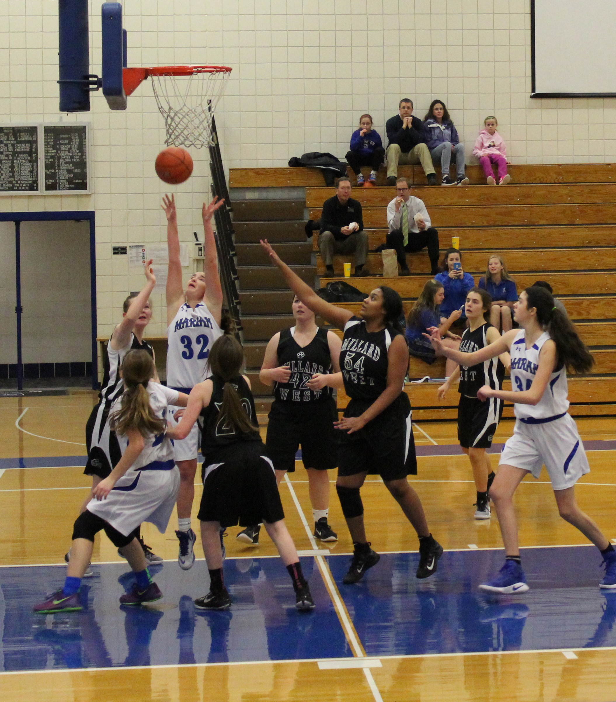 Basketball team brings school together to start new tradition