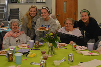 Servite night provides good conversation, fun times