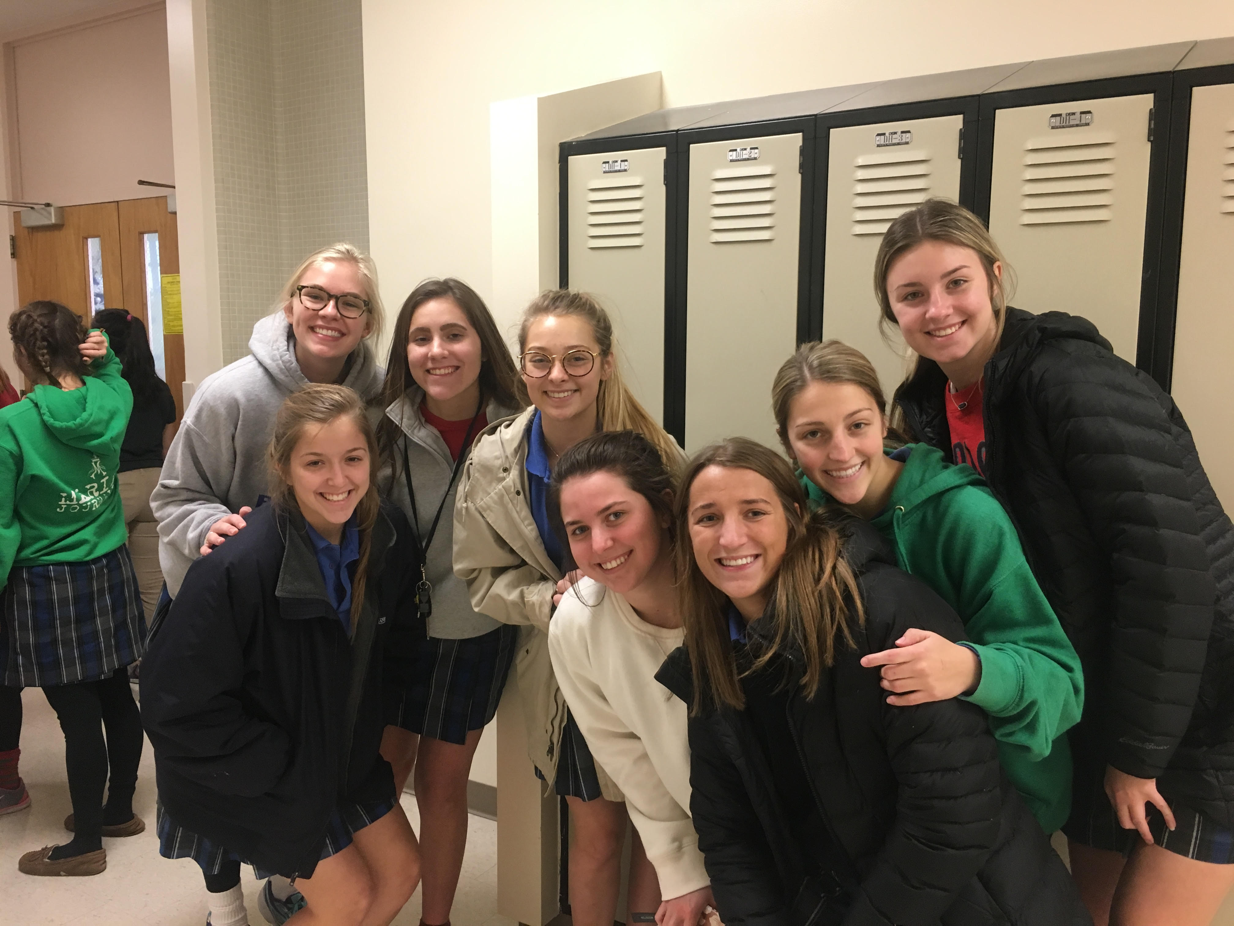 Senior anatomy class puts learning into action