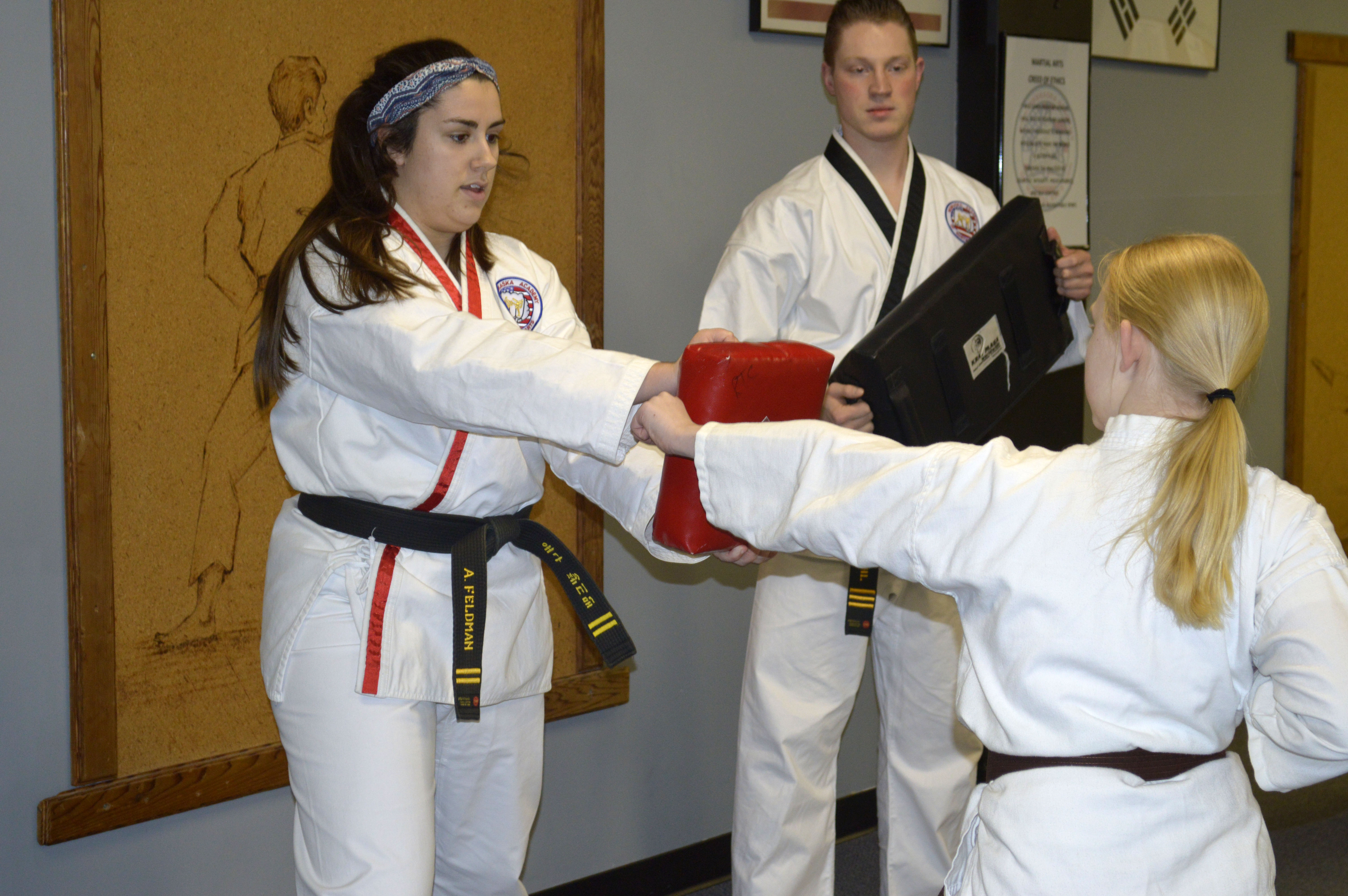 Learning self defense prepares, equips