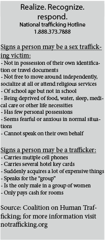 Human Trafficking Awareness Club encourages girls to be informed