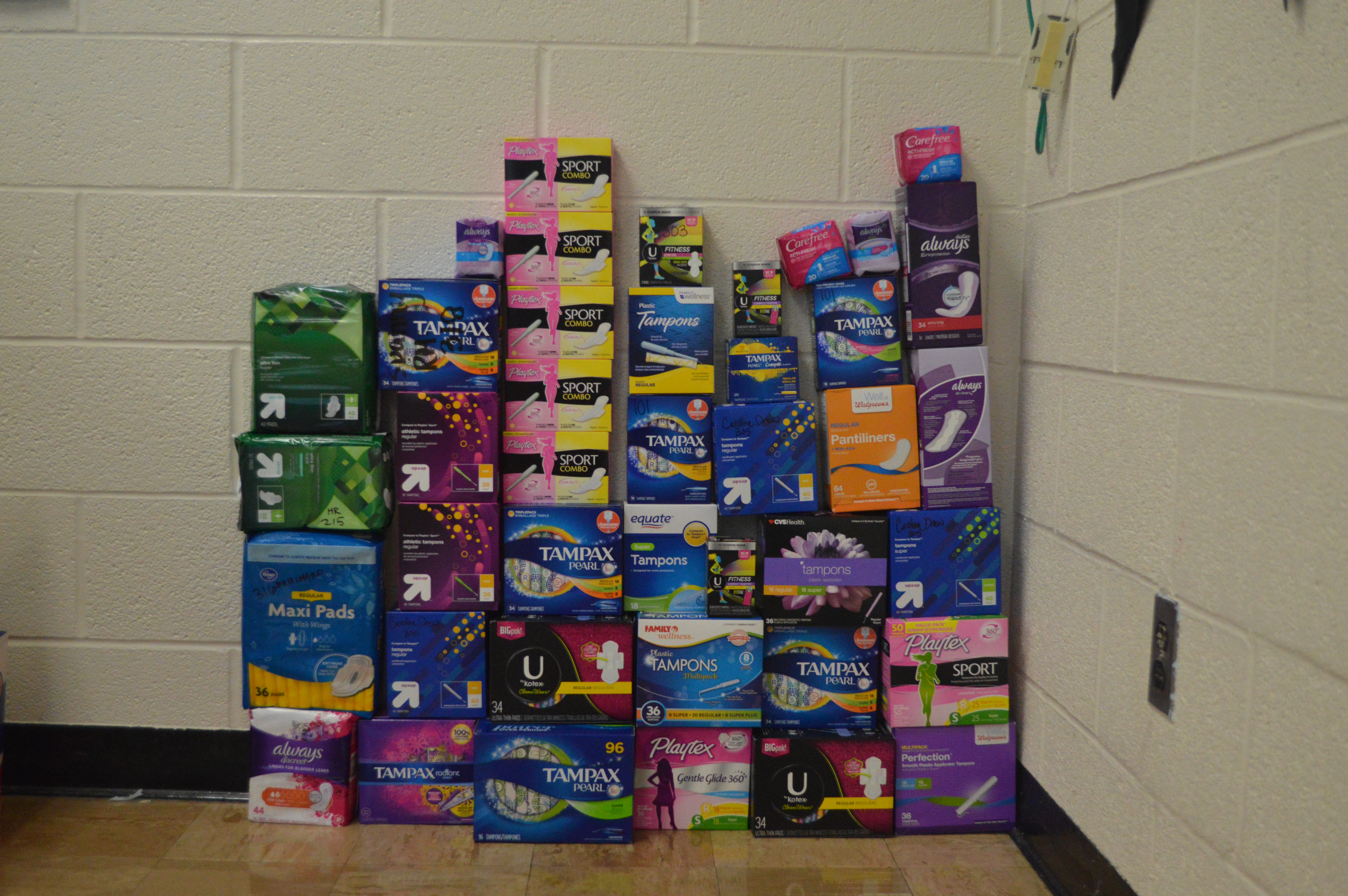 Girls for Girls’ tampon drive brings awareness to women’s struggles