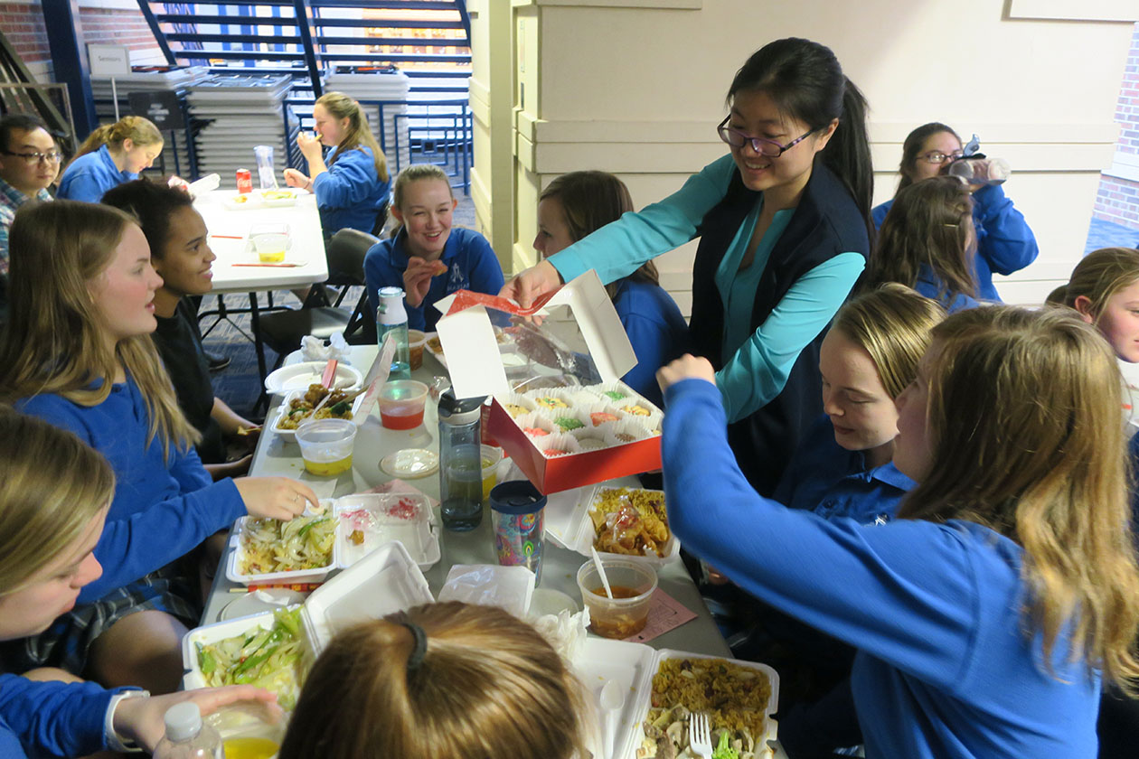 Students sad for Guo to go