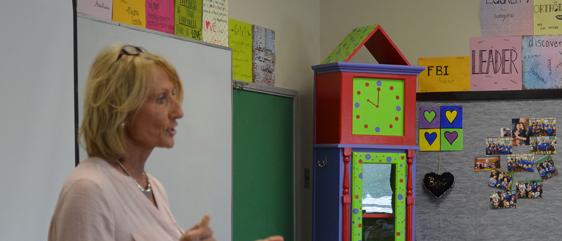 Janata’s vocation takes her beyond Marian’s classrooms