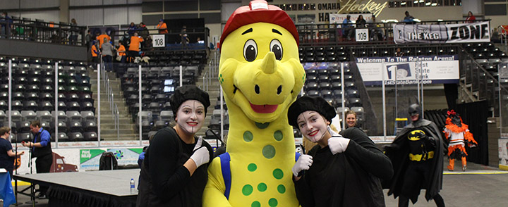 Marian Mimes join in the Autism Puzzle Walk, use skills for smiles
