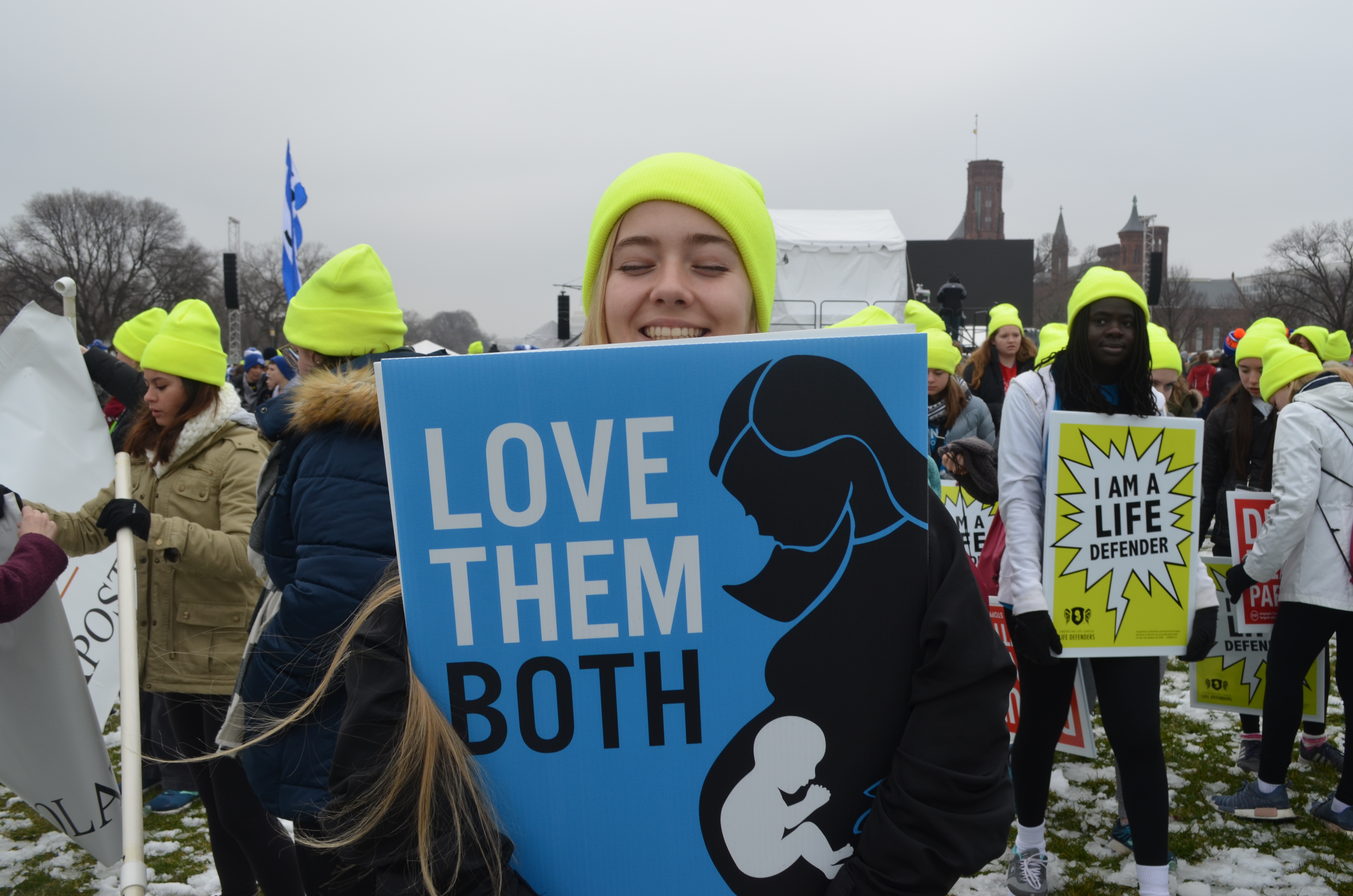 43 Marian students march for life