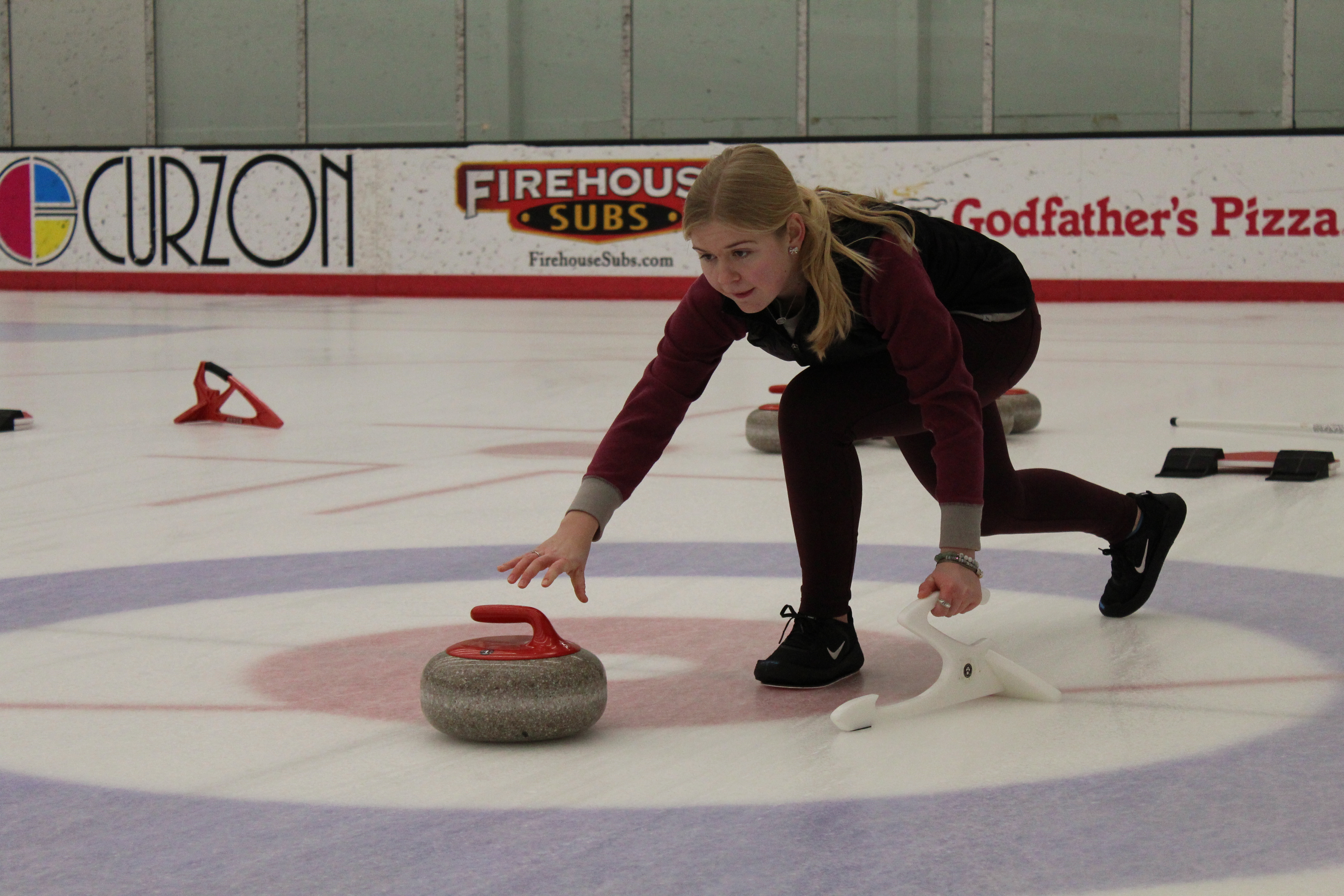 Curling takes the ice with Foley family