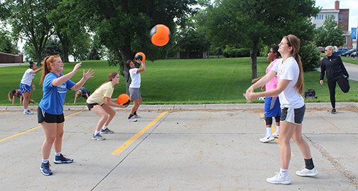 Summer basketball conditioning keeps team active