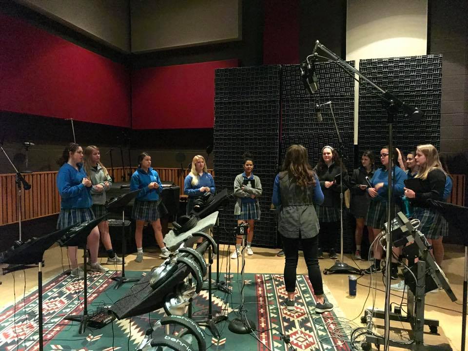 Select Women’s Choir records liturgical music