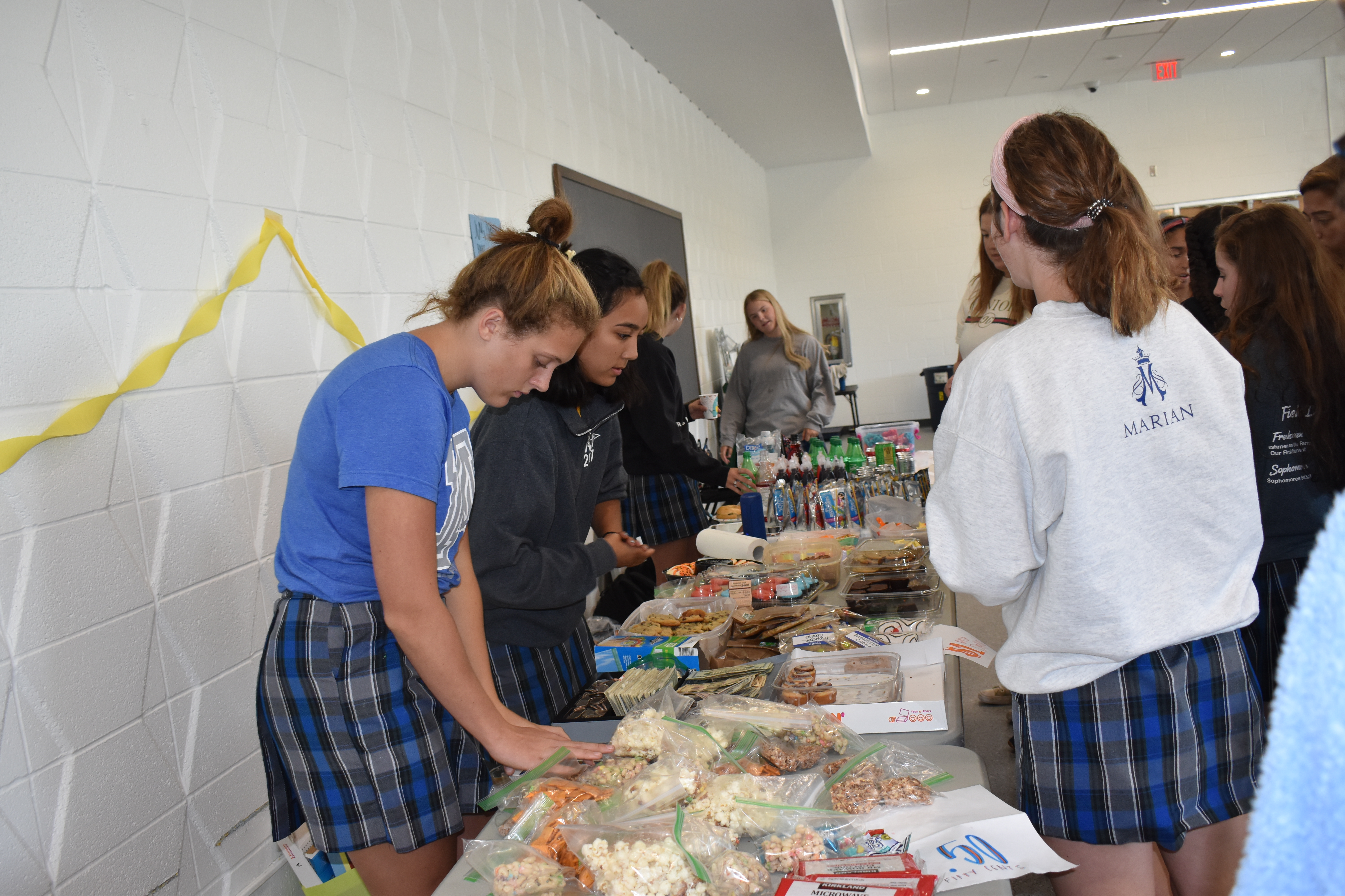 Students reach school fundraising goal