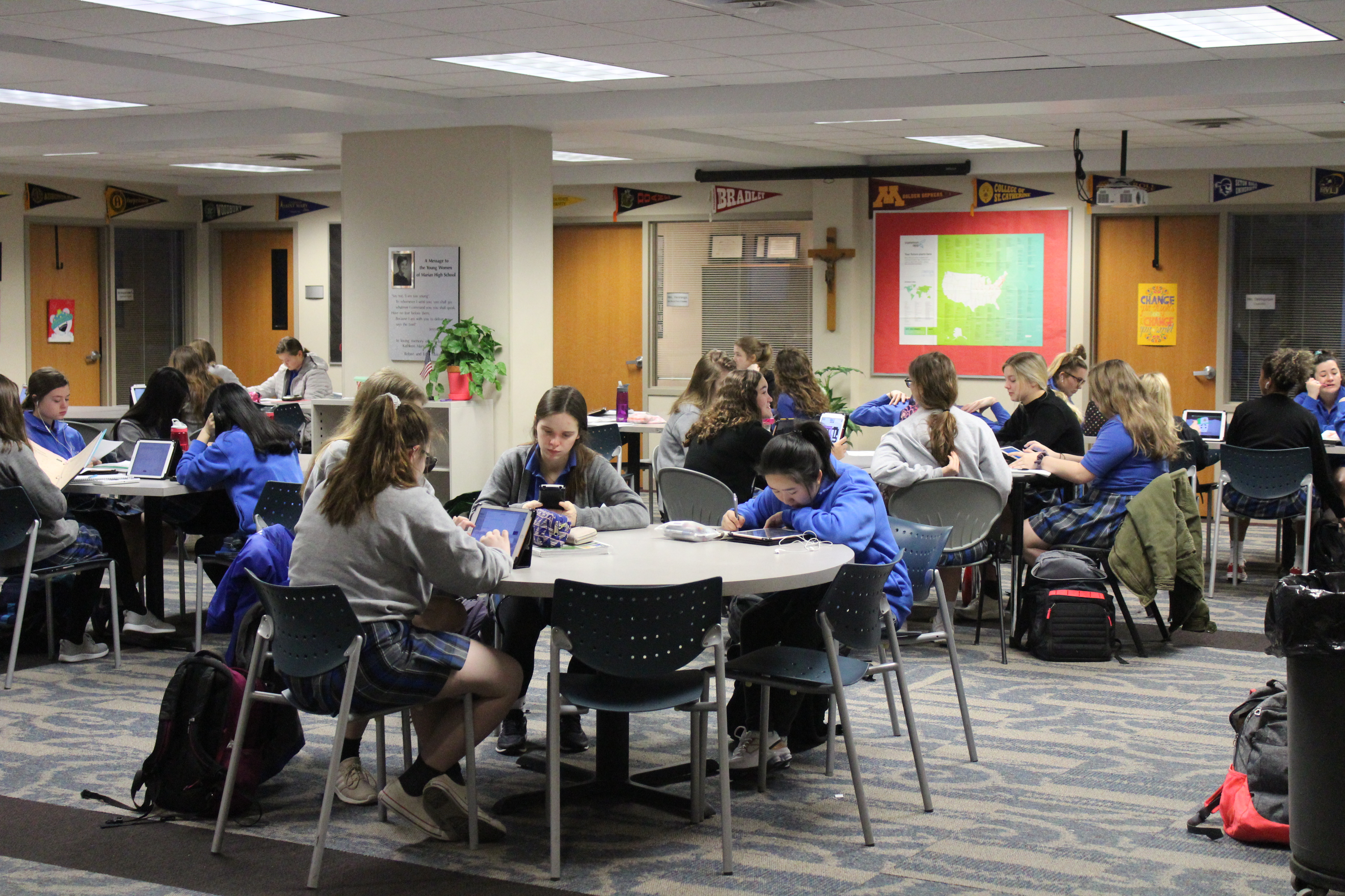 Student Services can serve as hub for group work