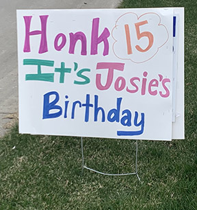 Her quick story: Freshman turns 15 in quarantine