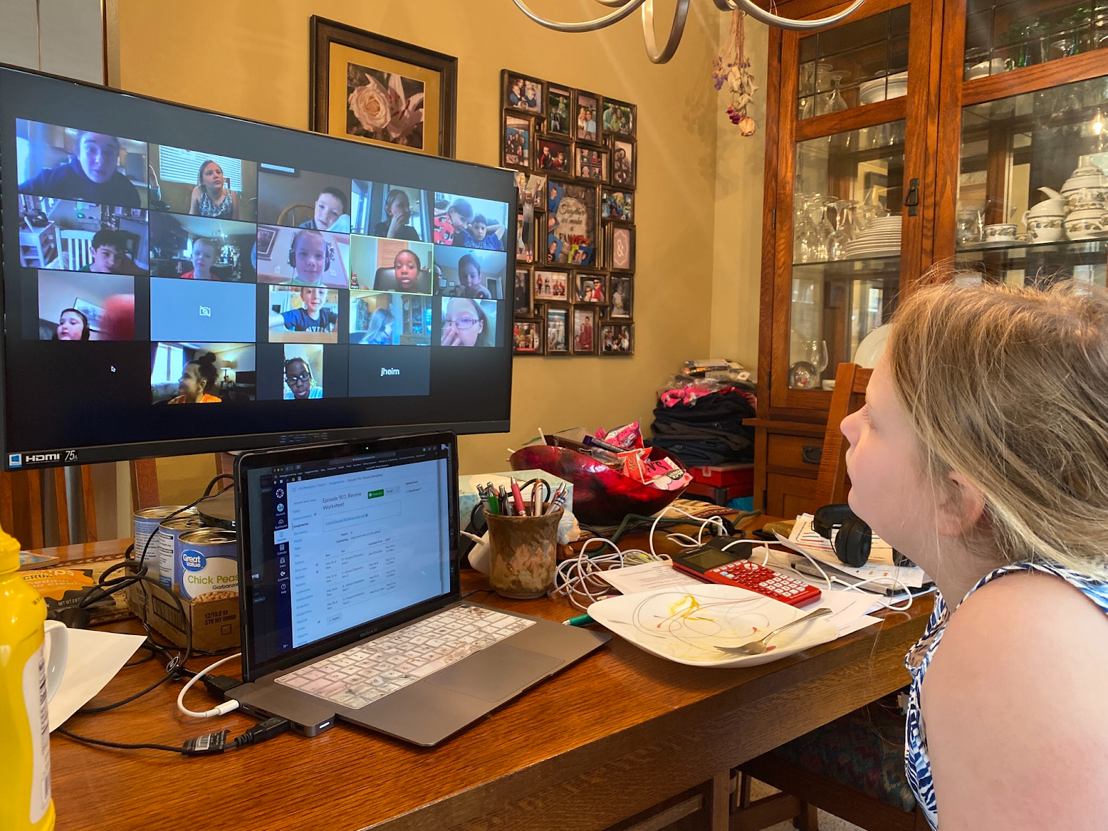 Homeschooling, double time: Marian teachers balance students, kids