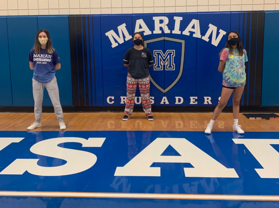 Marian Cheer Team Persists During COVID-19