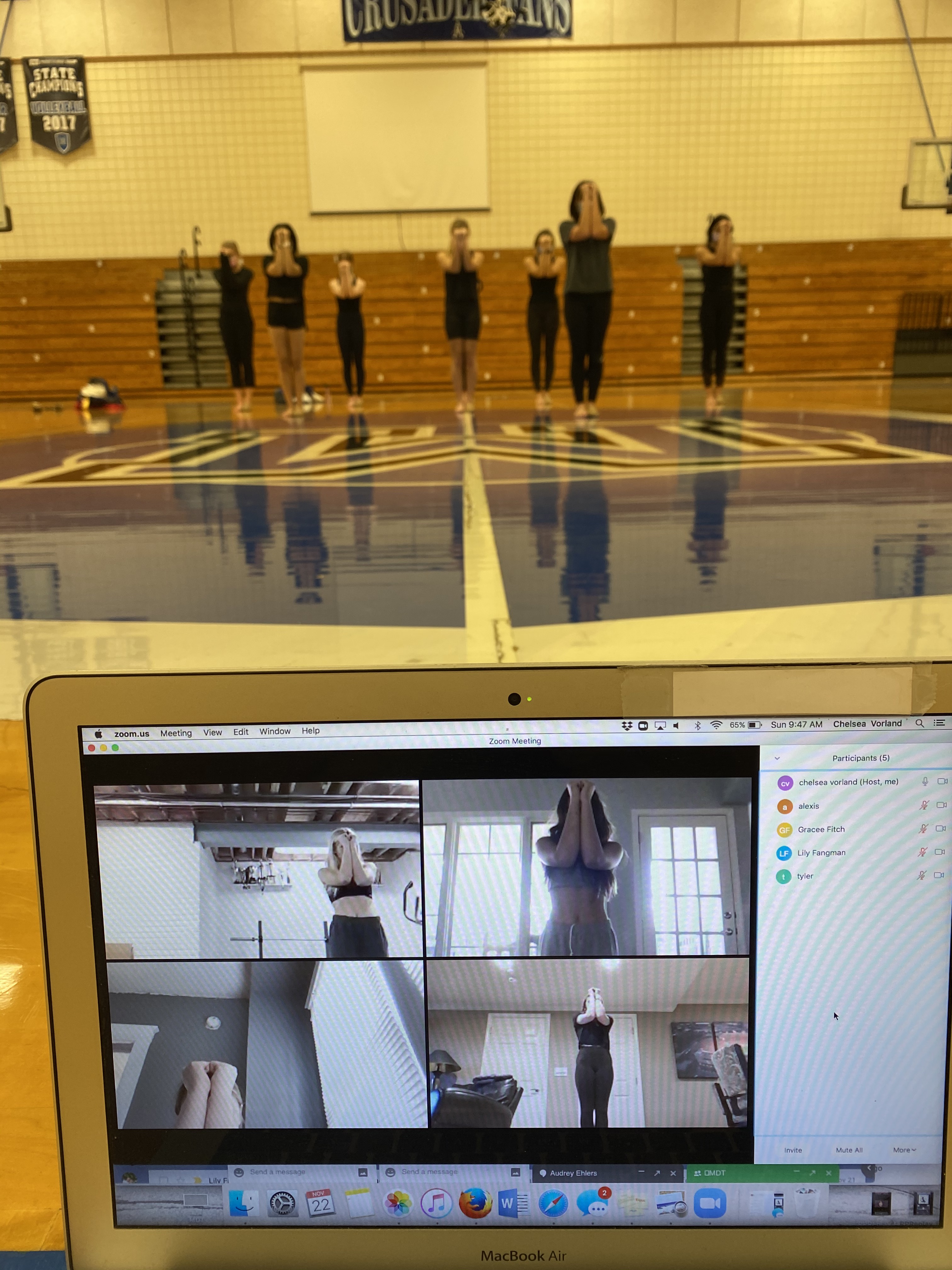 Dance team keeps school spirits high despite COVID-19 effects