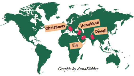 Christmas isn’t universal: world religions celebrate tradition in December