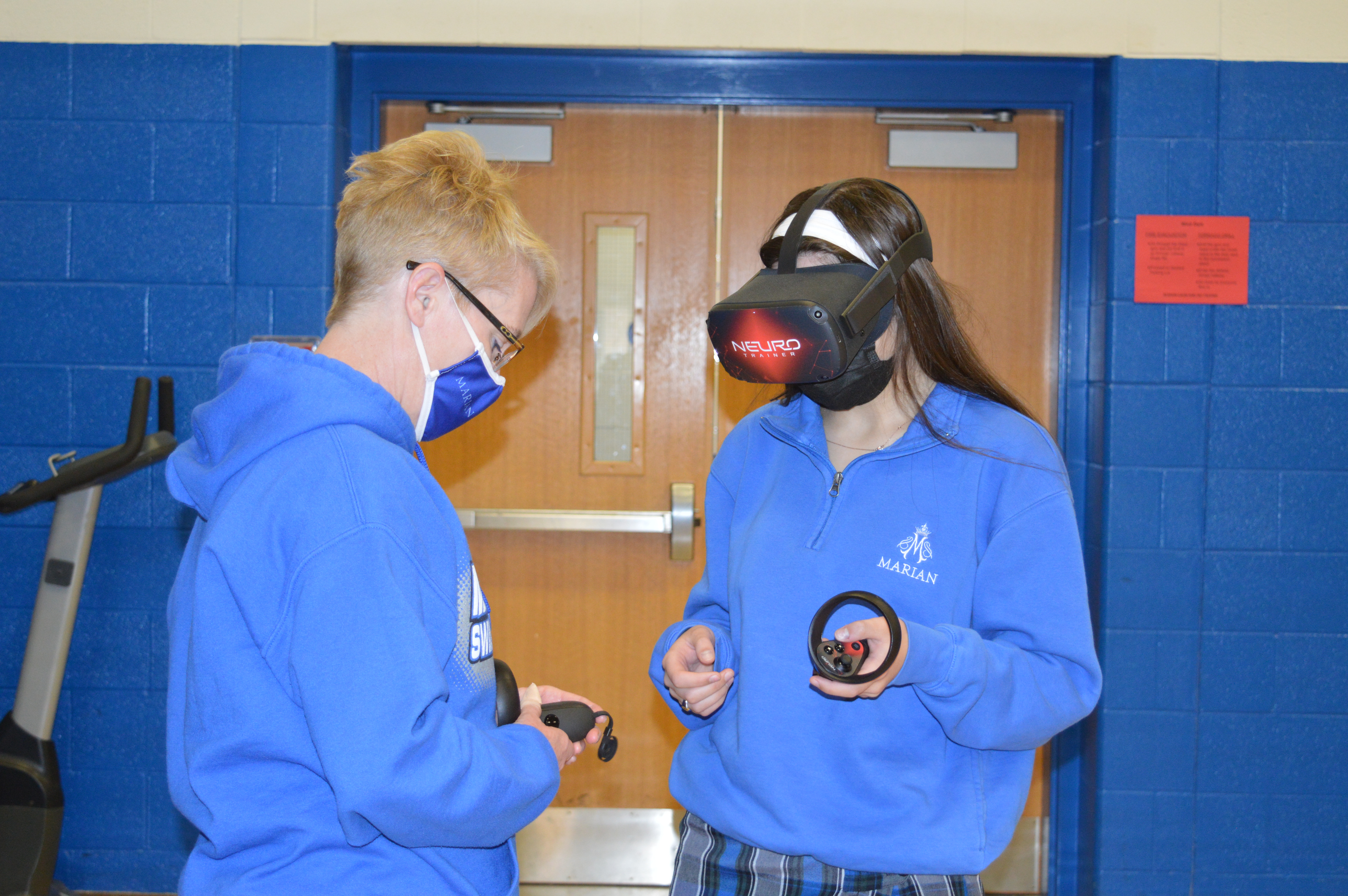 Marian becomes one of the first high schools in the country to adopt new NeuroTrainer program