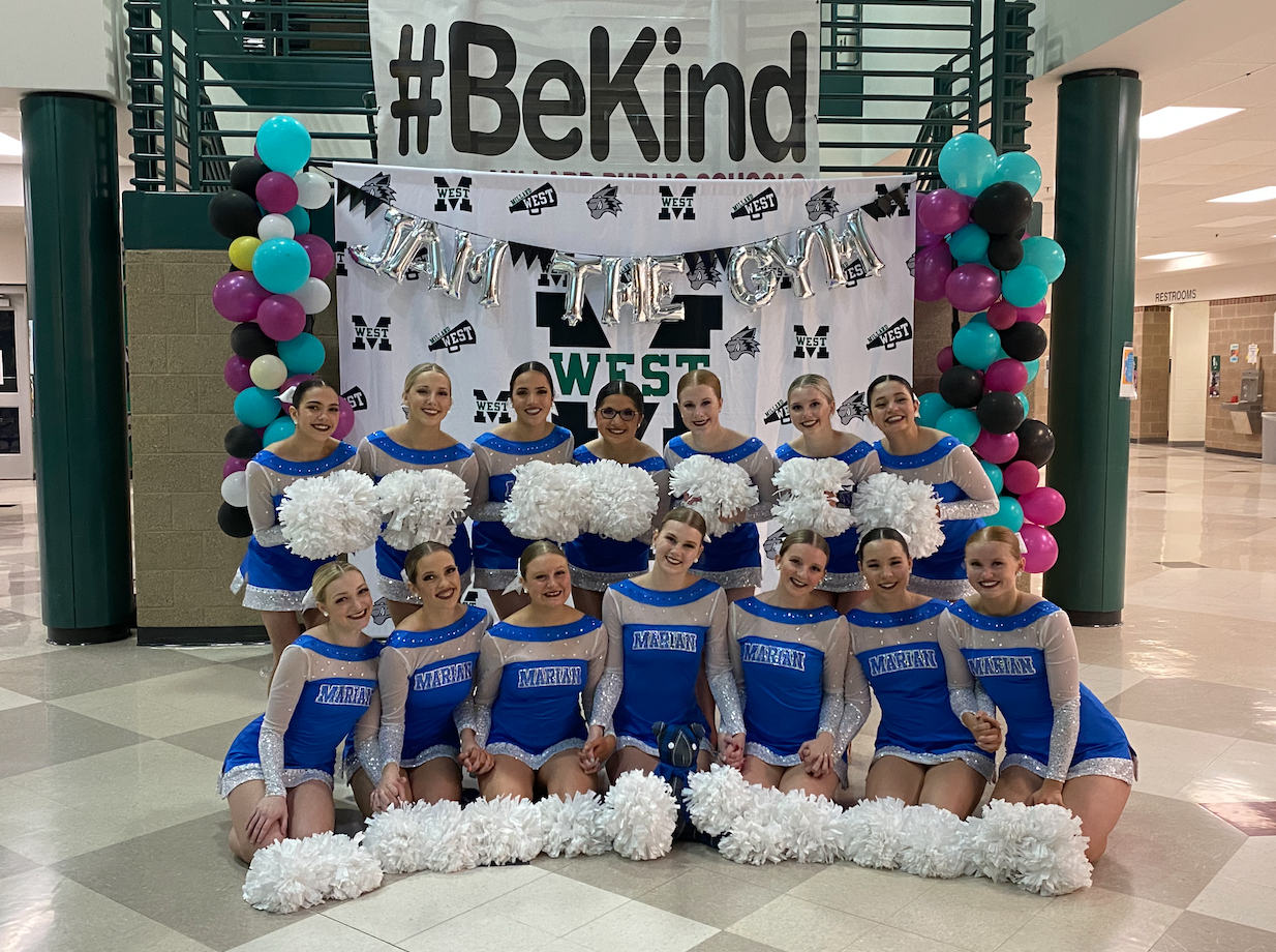 Dance team performs at state, places fifth in pom