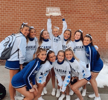 Cheer team performs at state, brings home runner-up trophy in traditional A category