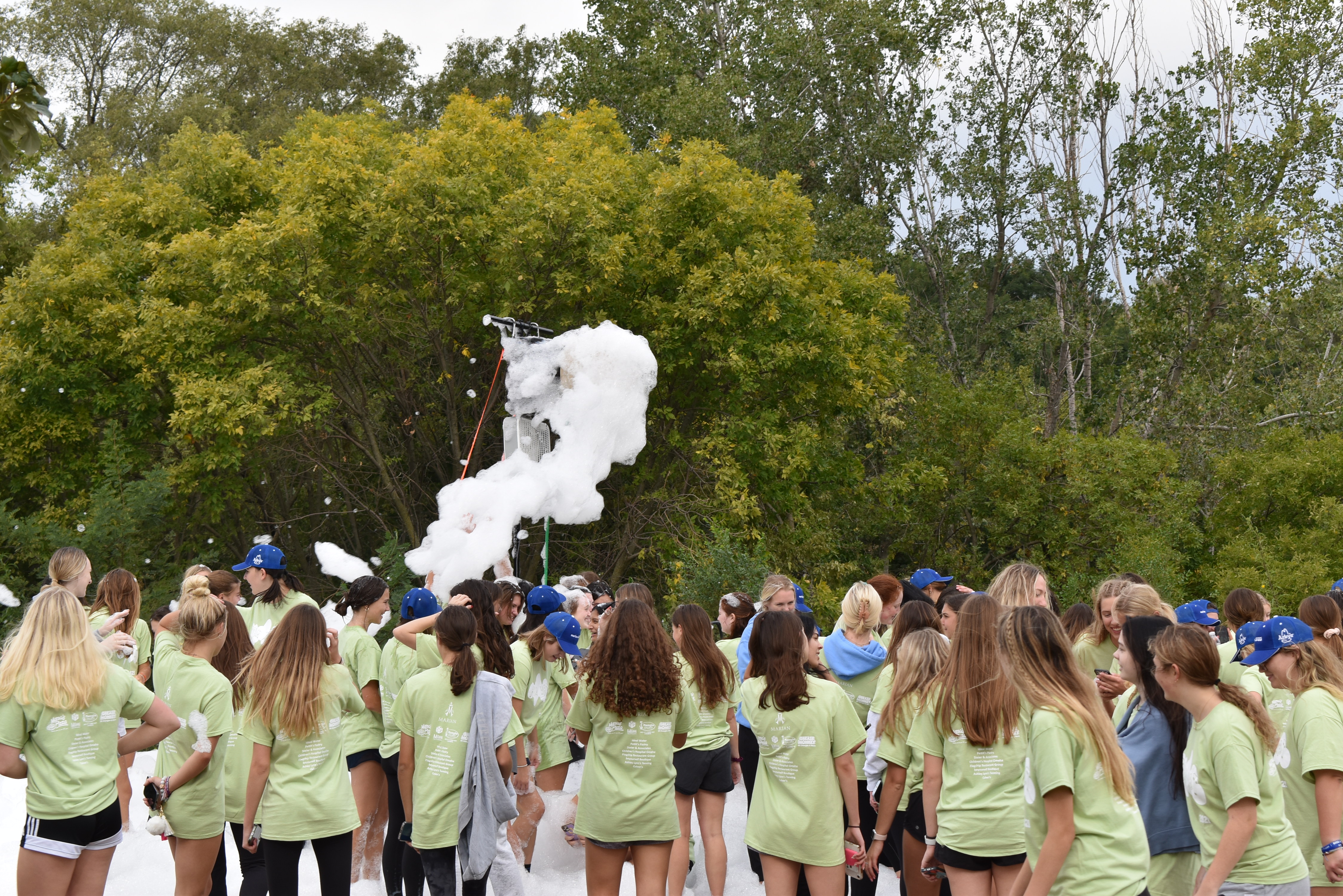 New Teachers Dive Head-First into Walk-A-Thon