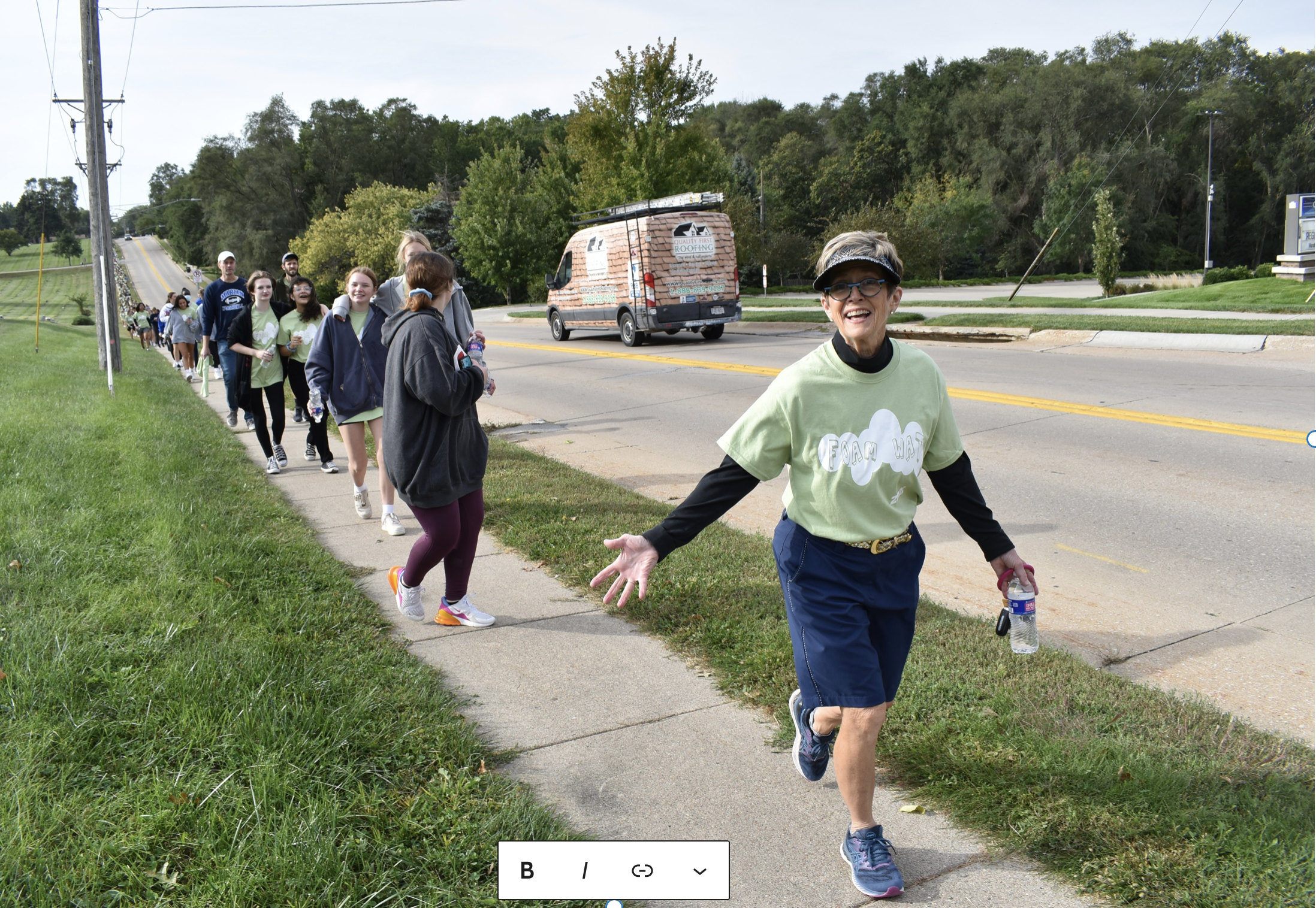 What President Mary Higgins Wants You To Know About Marian’s Walk-A-Thon