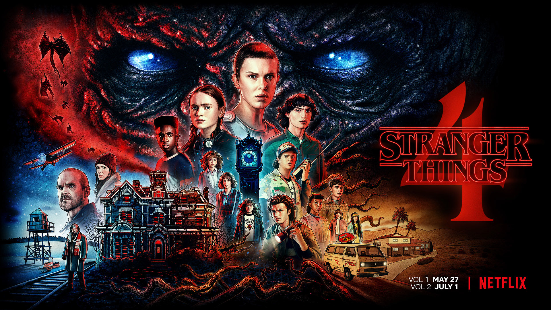 Stranger Things 4 haunts fans in thrilling two-parter