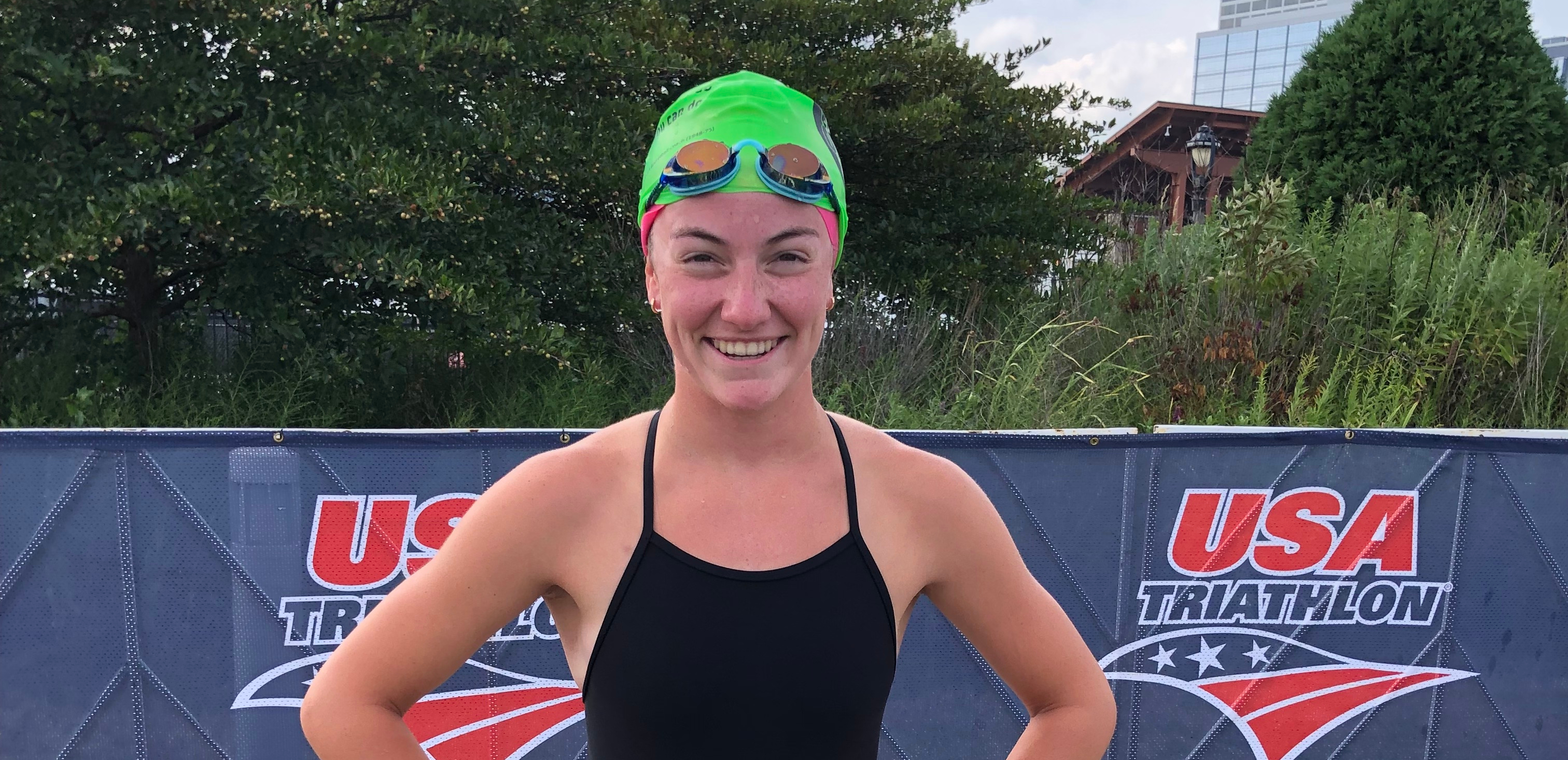 Senior Claire Troshynski holds triathlon title for Nebraska