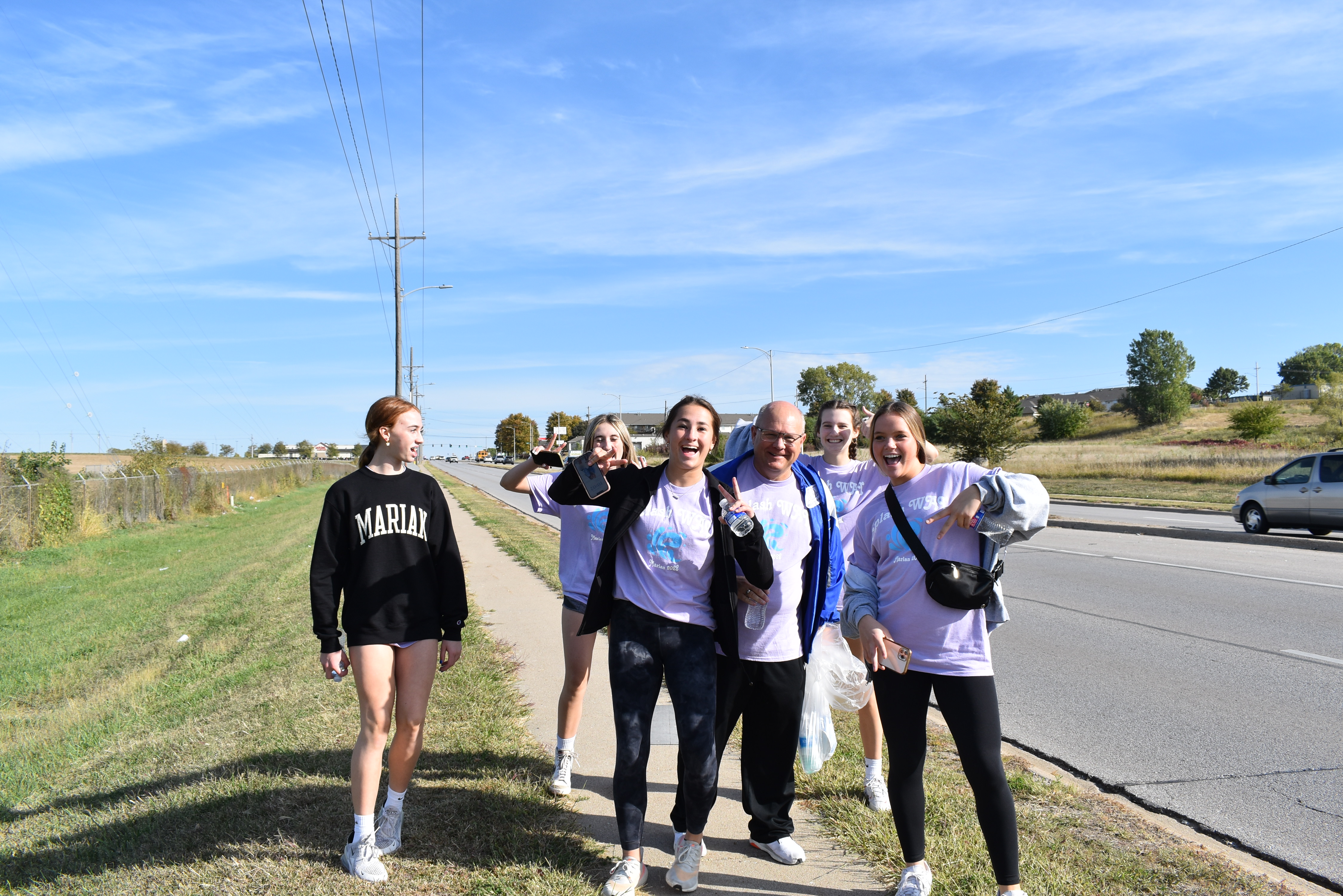 New teachers experience first Walk-A-Thon