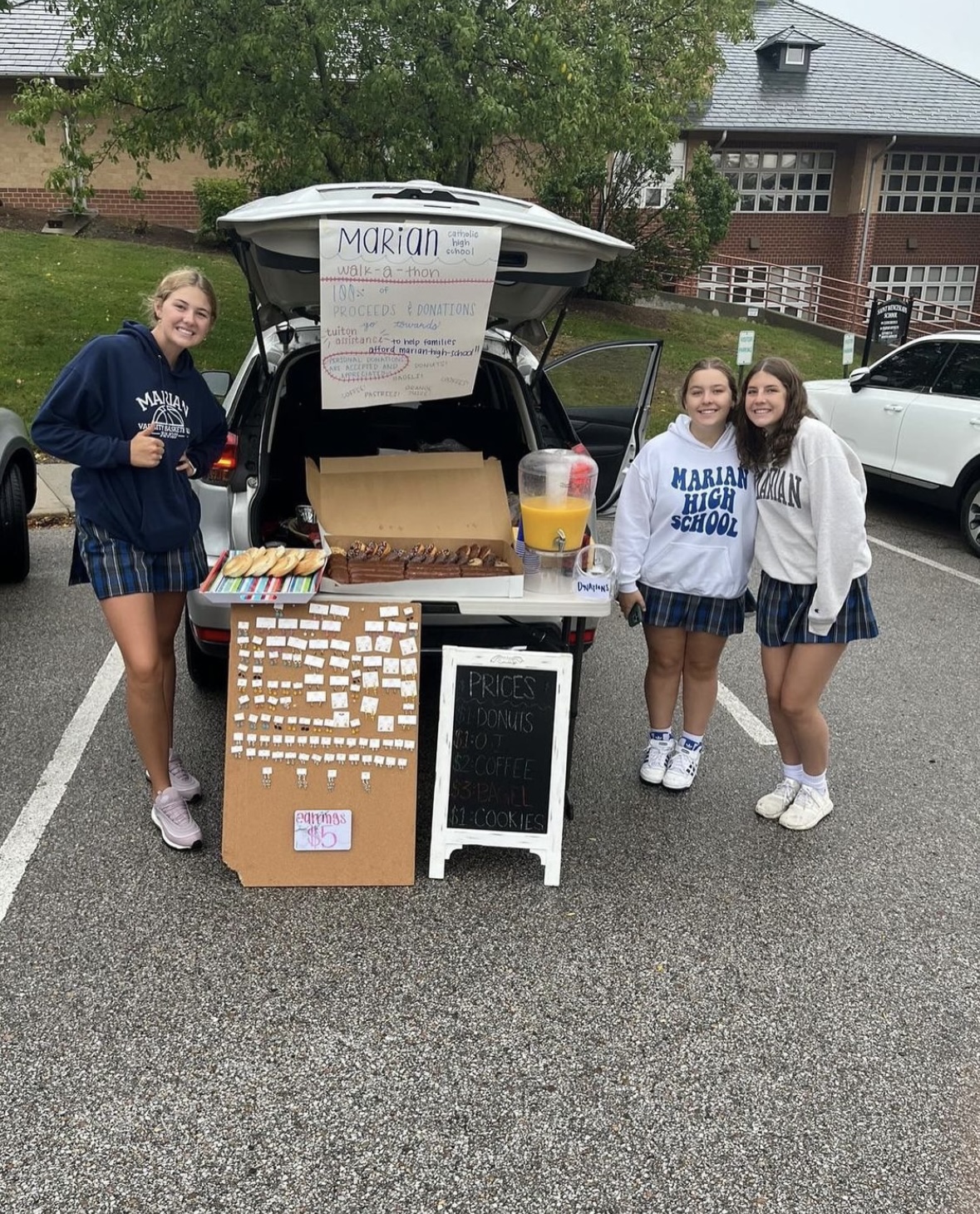 Students find creative ways to raise money for WAT