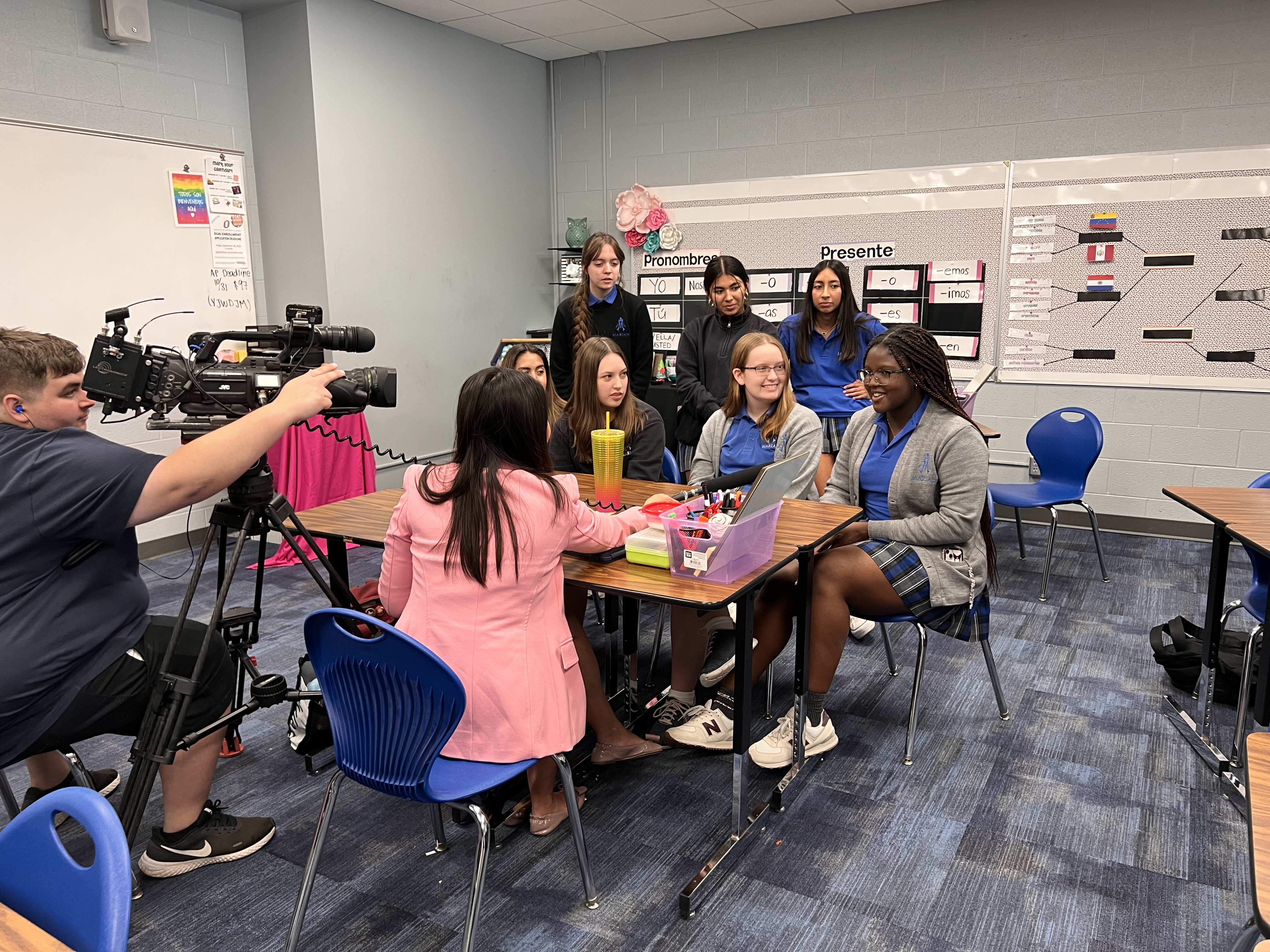 Teachers continue lasting friendship, expand language skills through students