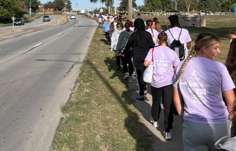 Day in a Walk-A-Thon life revealed through junior
