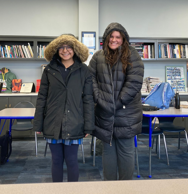 Temperature changes environment of classrooms