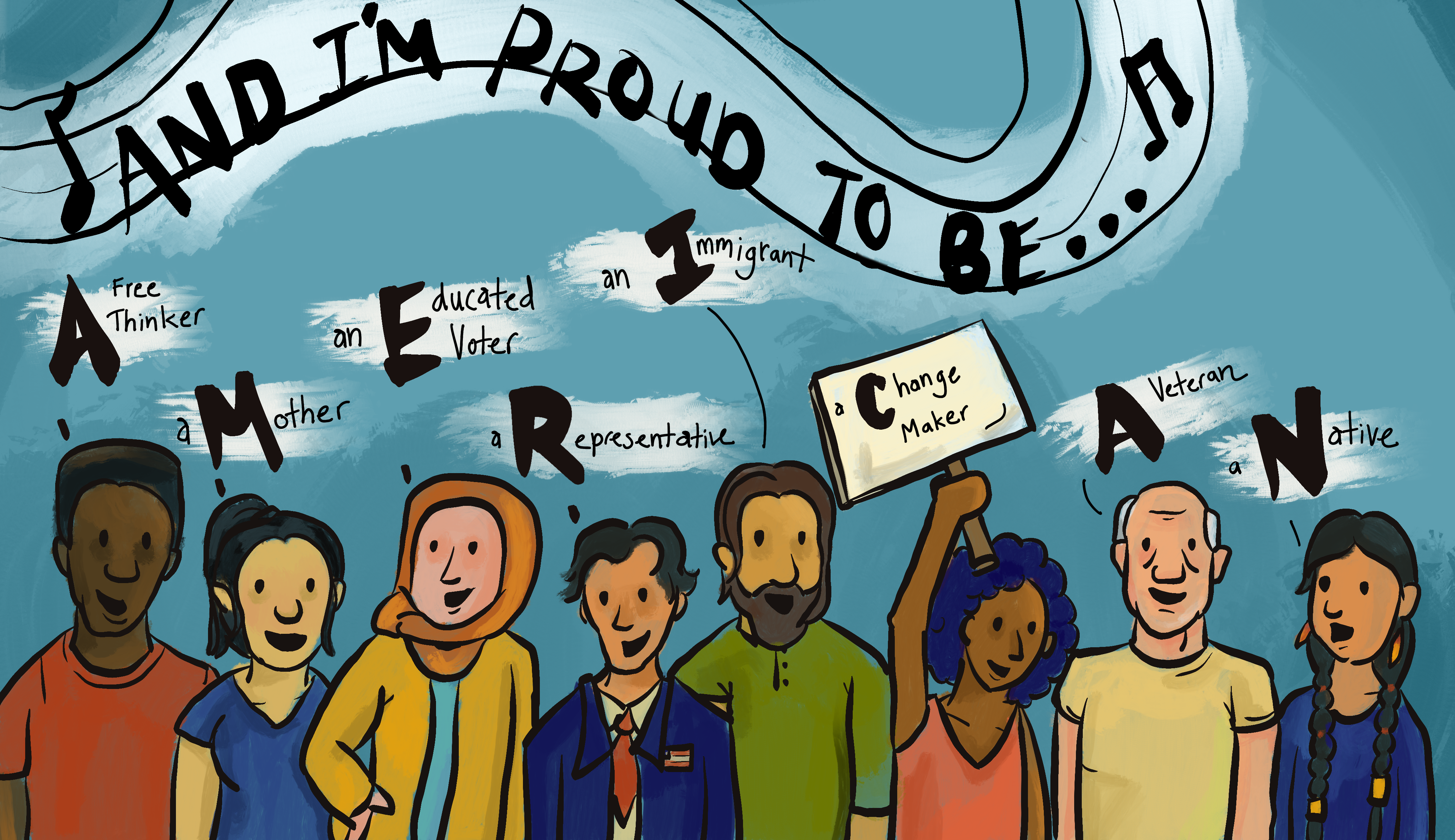 American identity fluctuates with generational changes in society