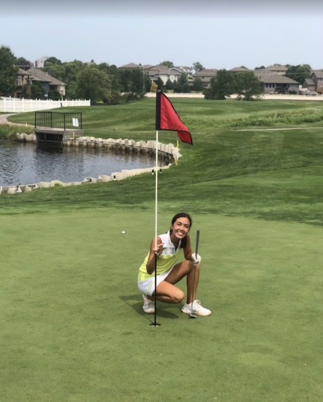 A typical day as a golfer with sophomore Aubrey Sumner