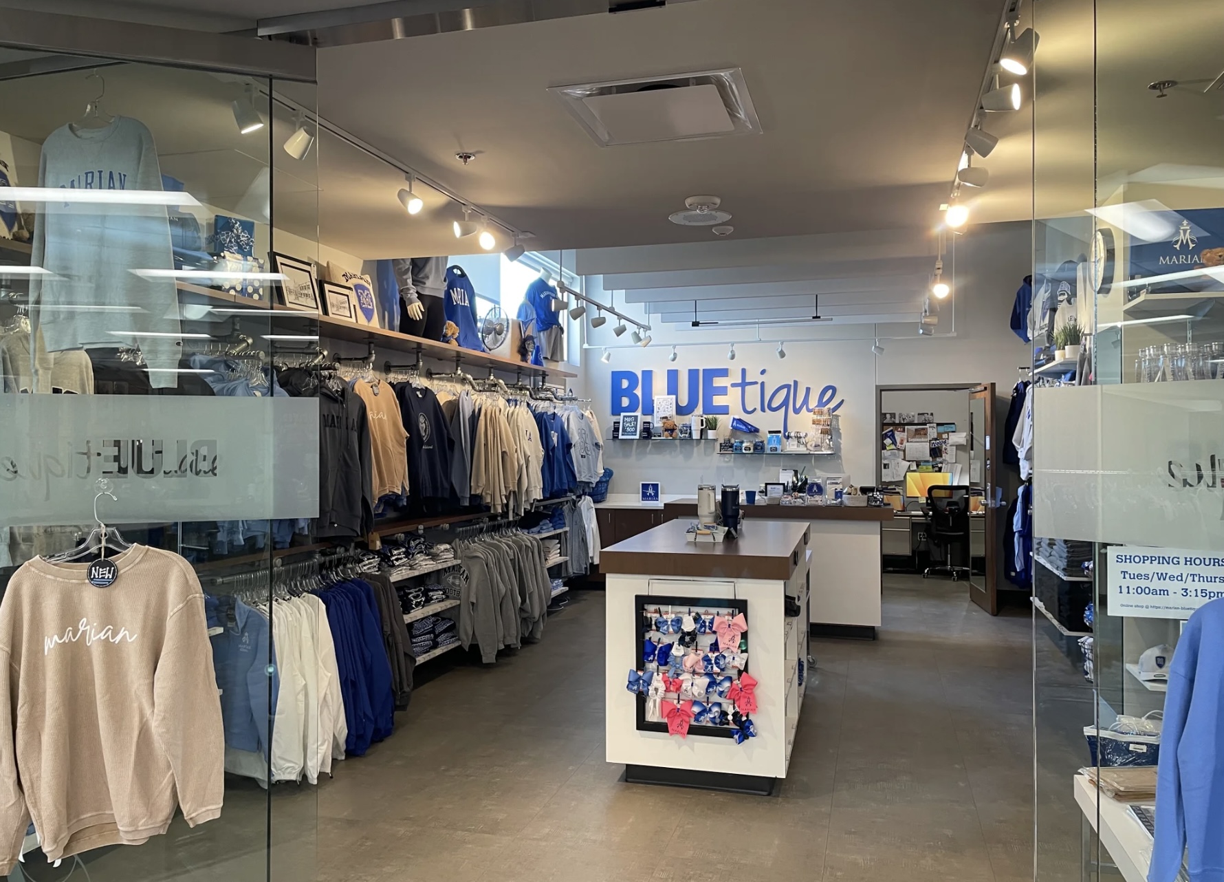 Behind the Scenes of the BLUEtique