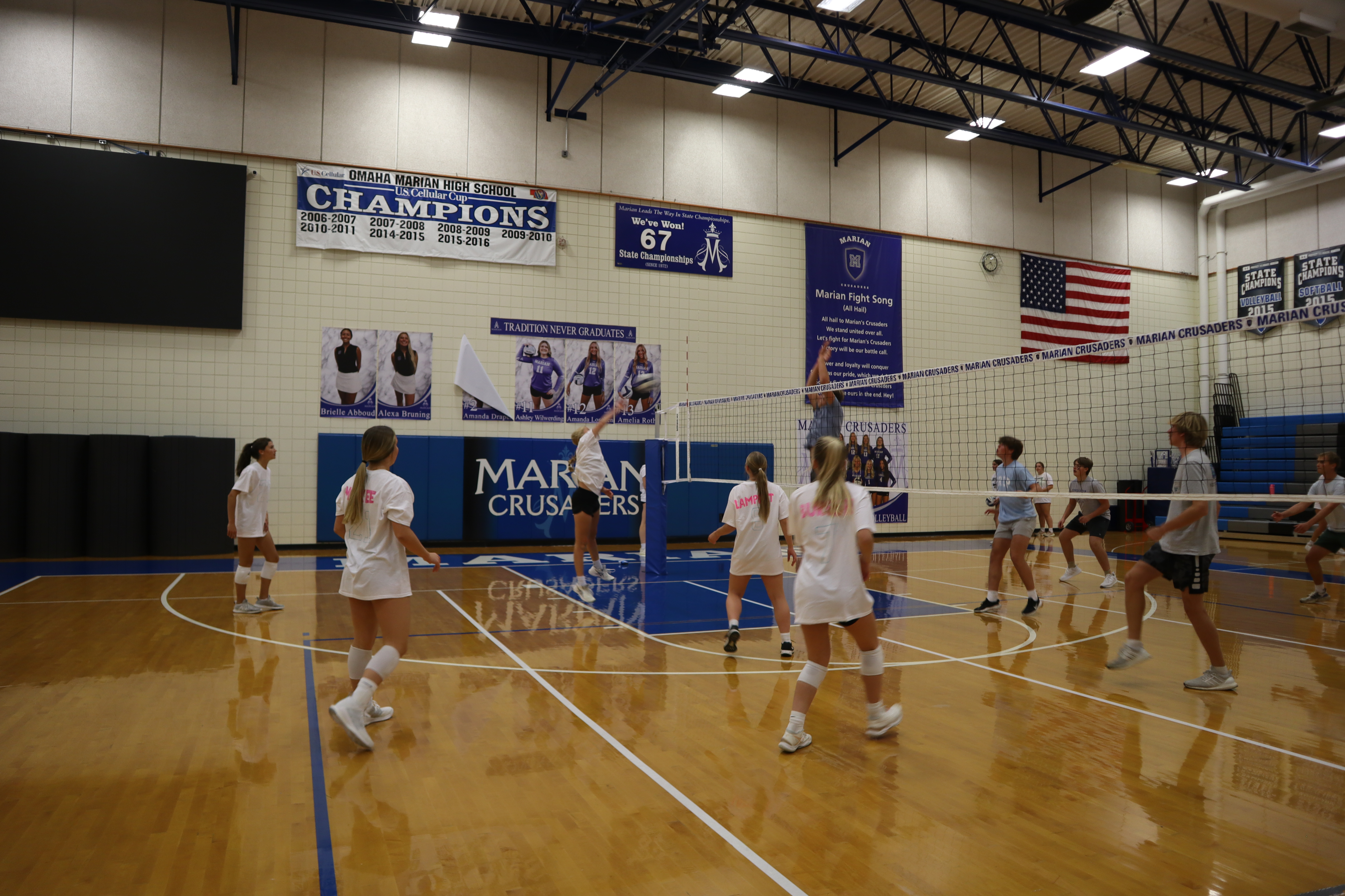 Intramurals connect Catholic school