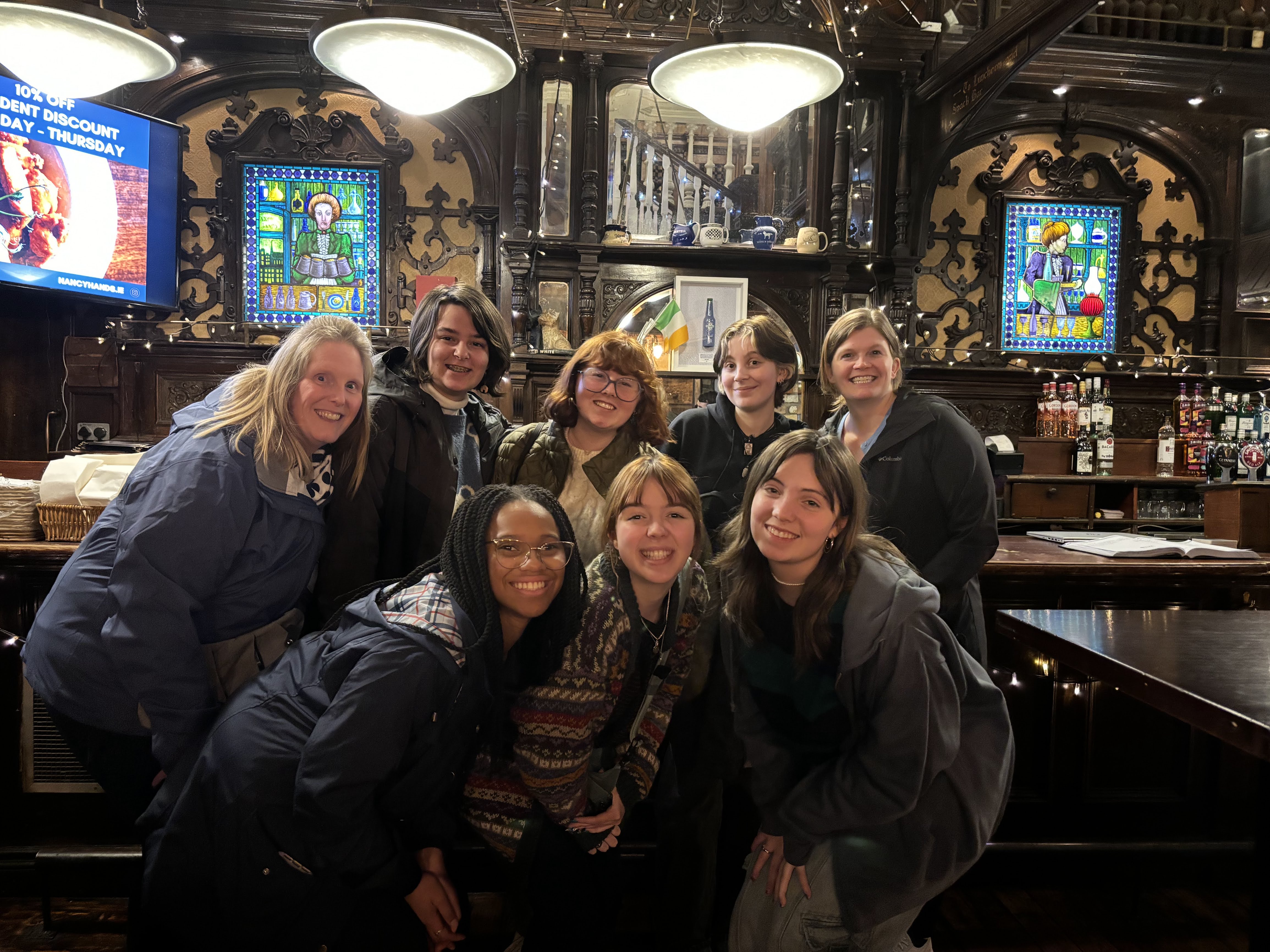 Marian Blue Meets Irish Green