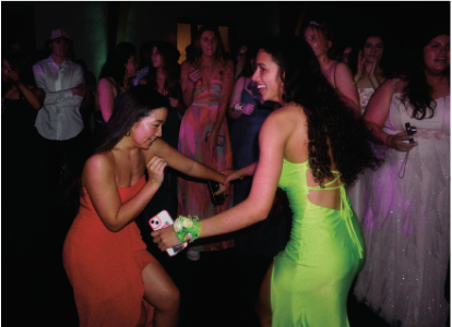 Who needs a date when you have your Marian girls?