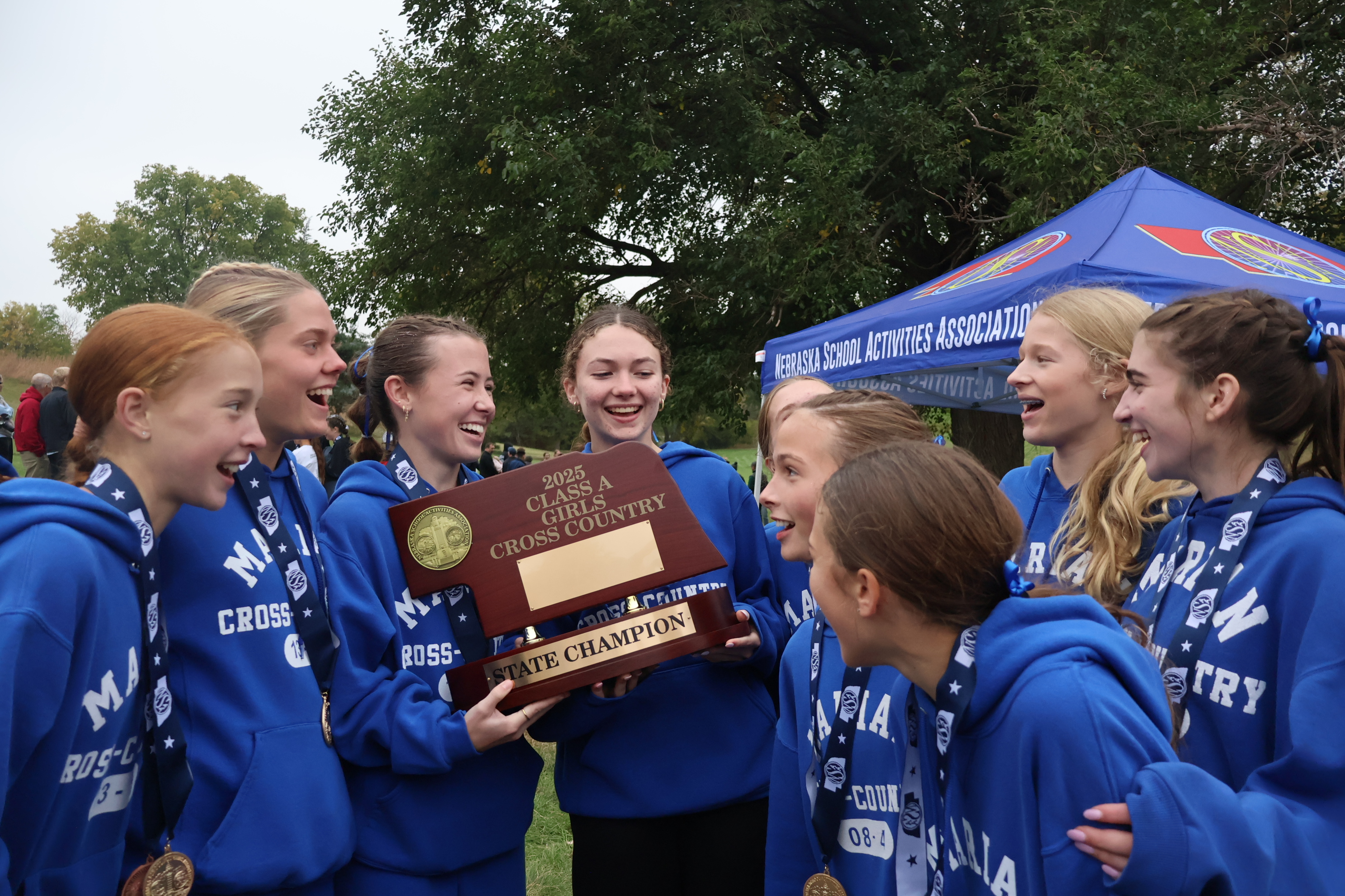 Seeing double: Marian takes two state titles