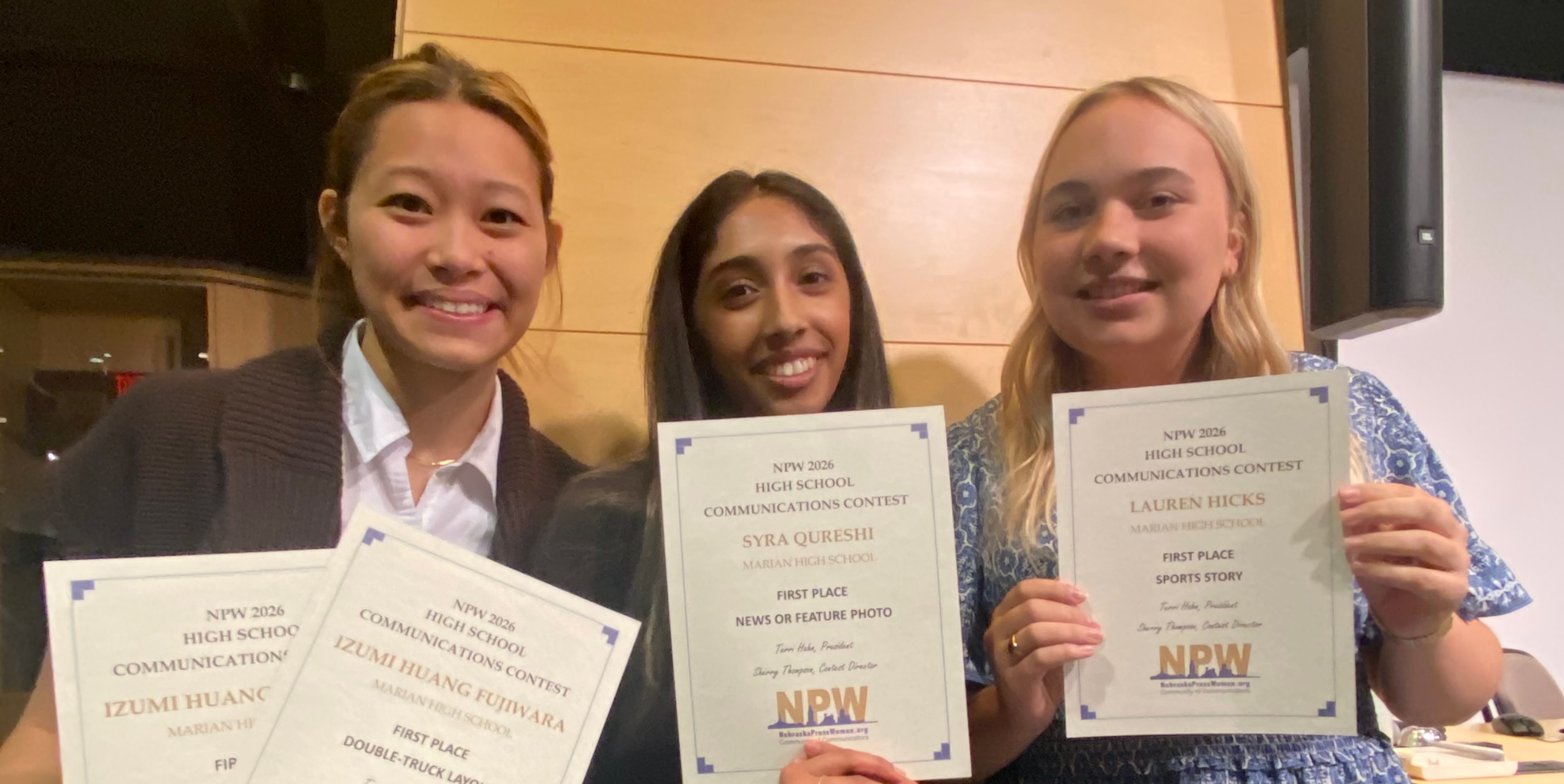 Spring 2026 Journalism & Broadcasting Awards